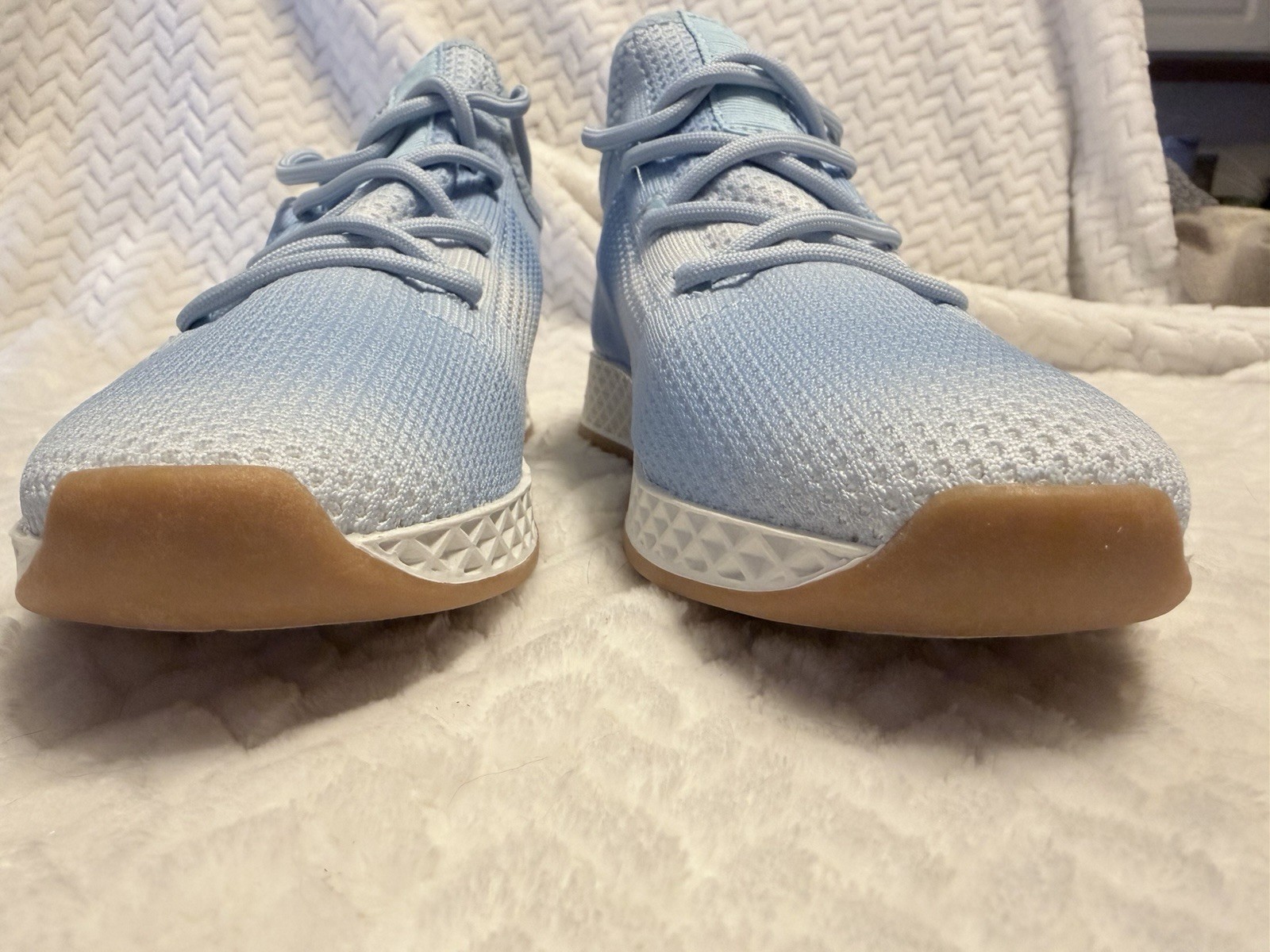 Urban Sport by JSlides Ophelia Women US 8 Blue TieDye Knit Shoes Sneakers