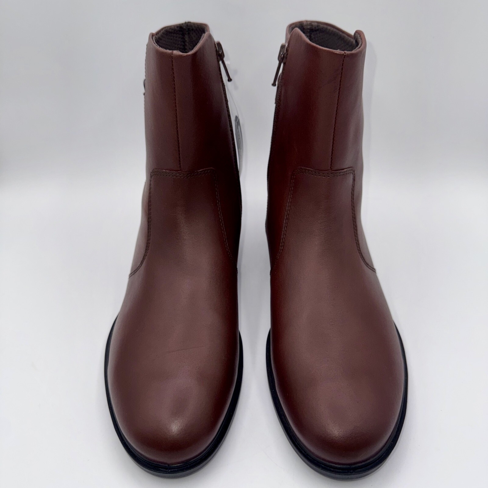 Ecco Touch 15 Buckle Hydromax Boots Women’s Size 9 EU 40 Brown Leather