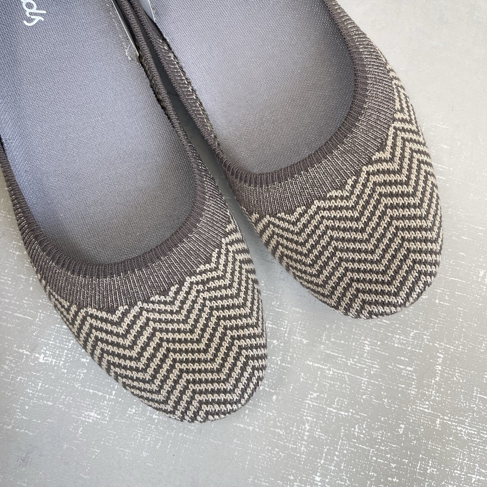 Allbirds Tree Breezers Ballet Flats Women’s 6.5 Knit Upper Comfort Shoes Loafers