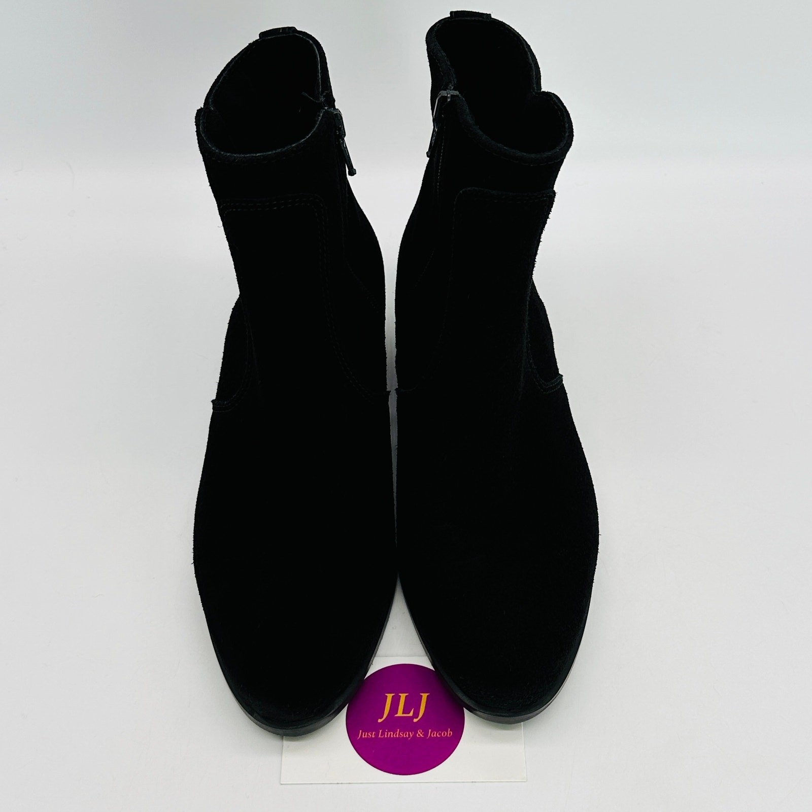La Canadienne Women’s Sophie Black Waterproof Suede Cold Weather Boots Size 5.5