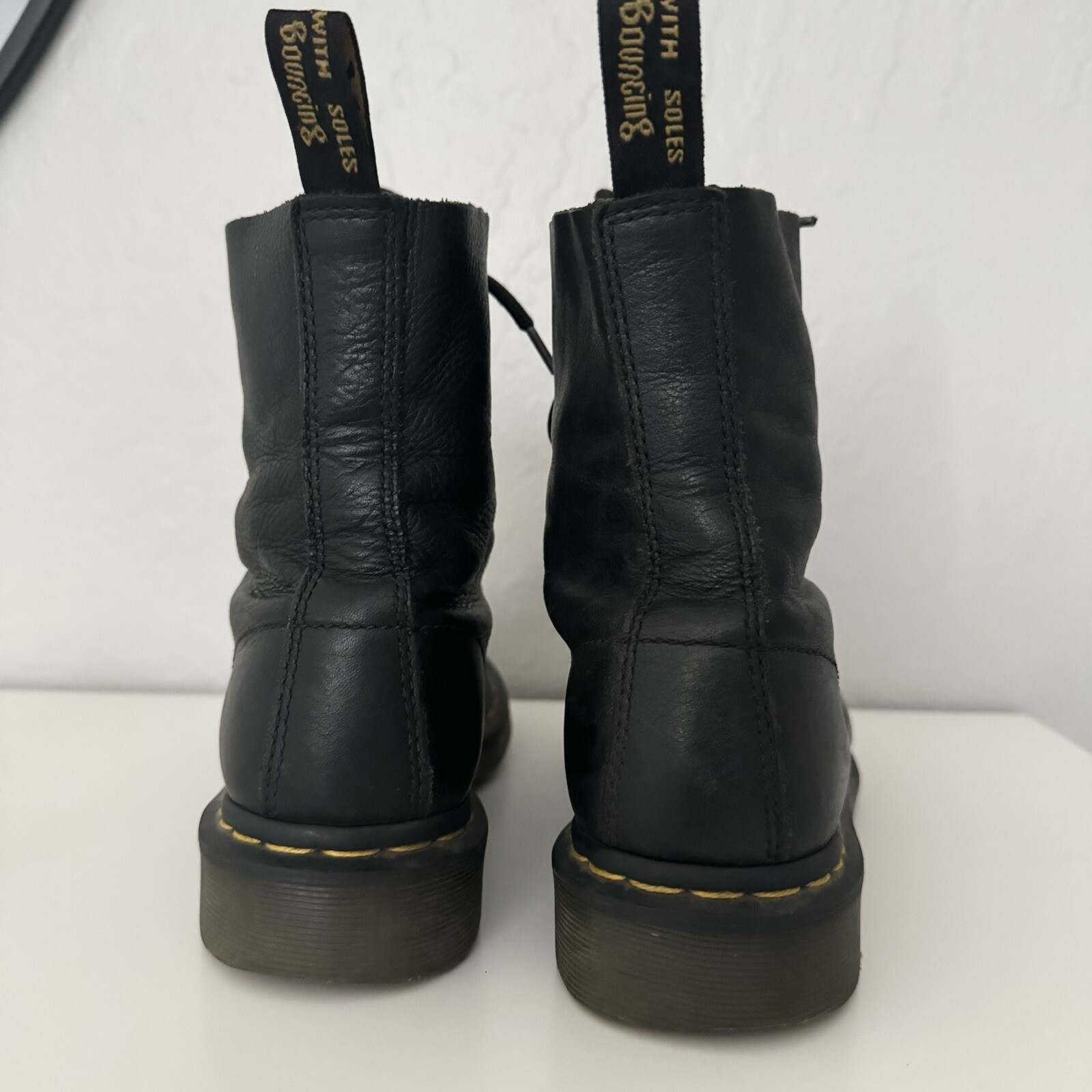 Dr. Martens Pascal 1460 Soft Leather Boots, Women’s Size 8