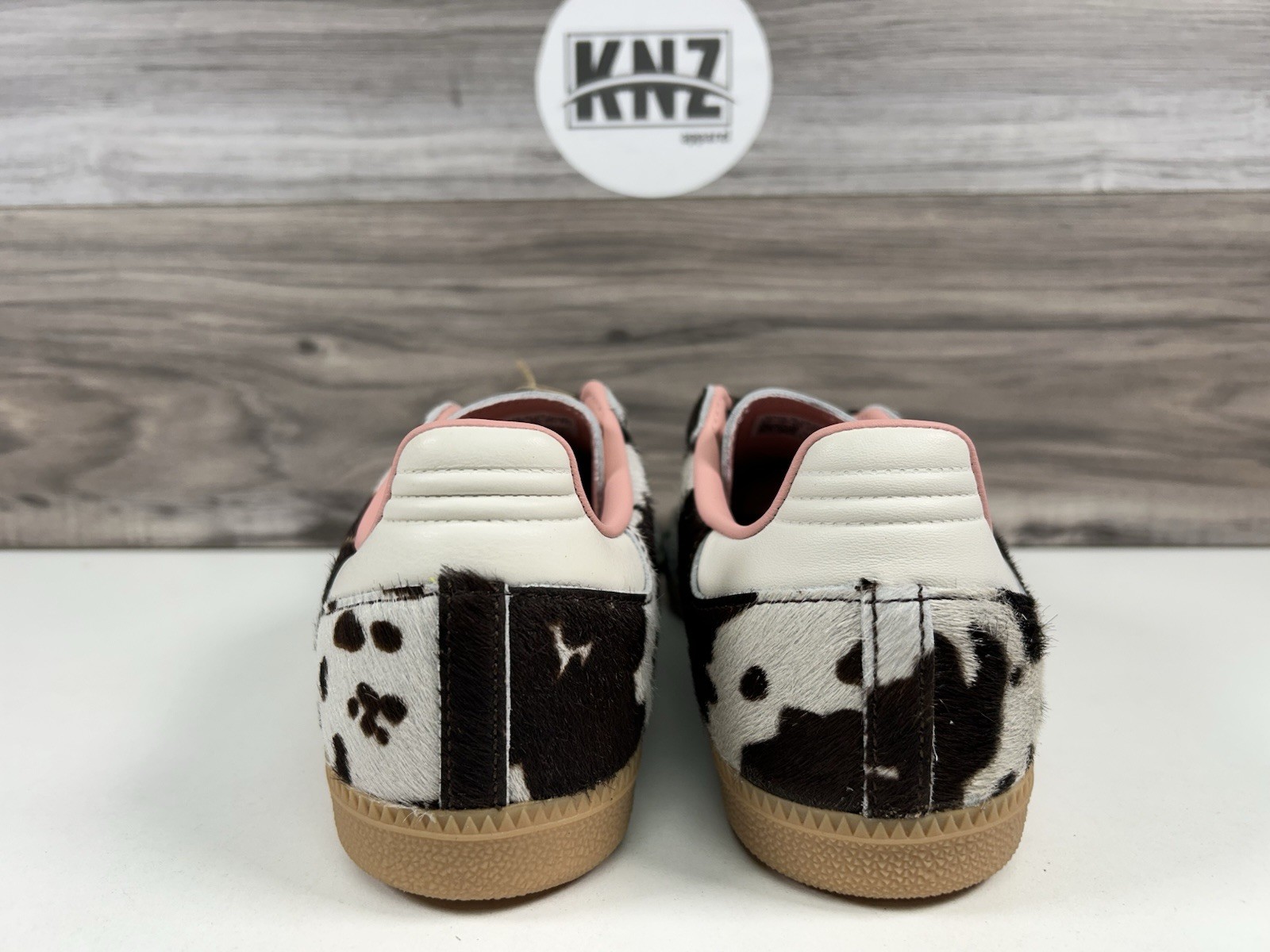 *Adidas SAMBA OG ‘Cow Print’ Brown White Pink (JR1256) Women’s Authentic NEW