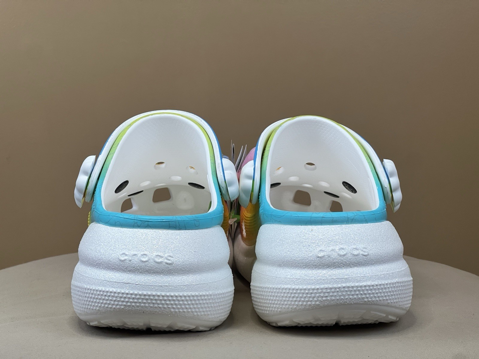 Crocs Classic Crush Clog Care Bears 210103-100 Women’s 7, 9, 11, 12