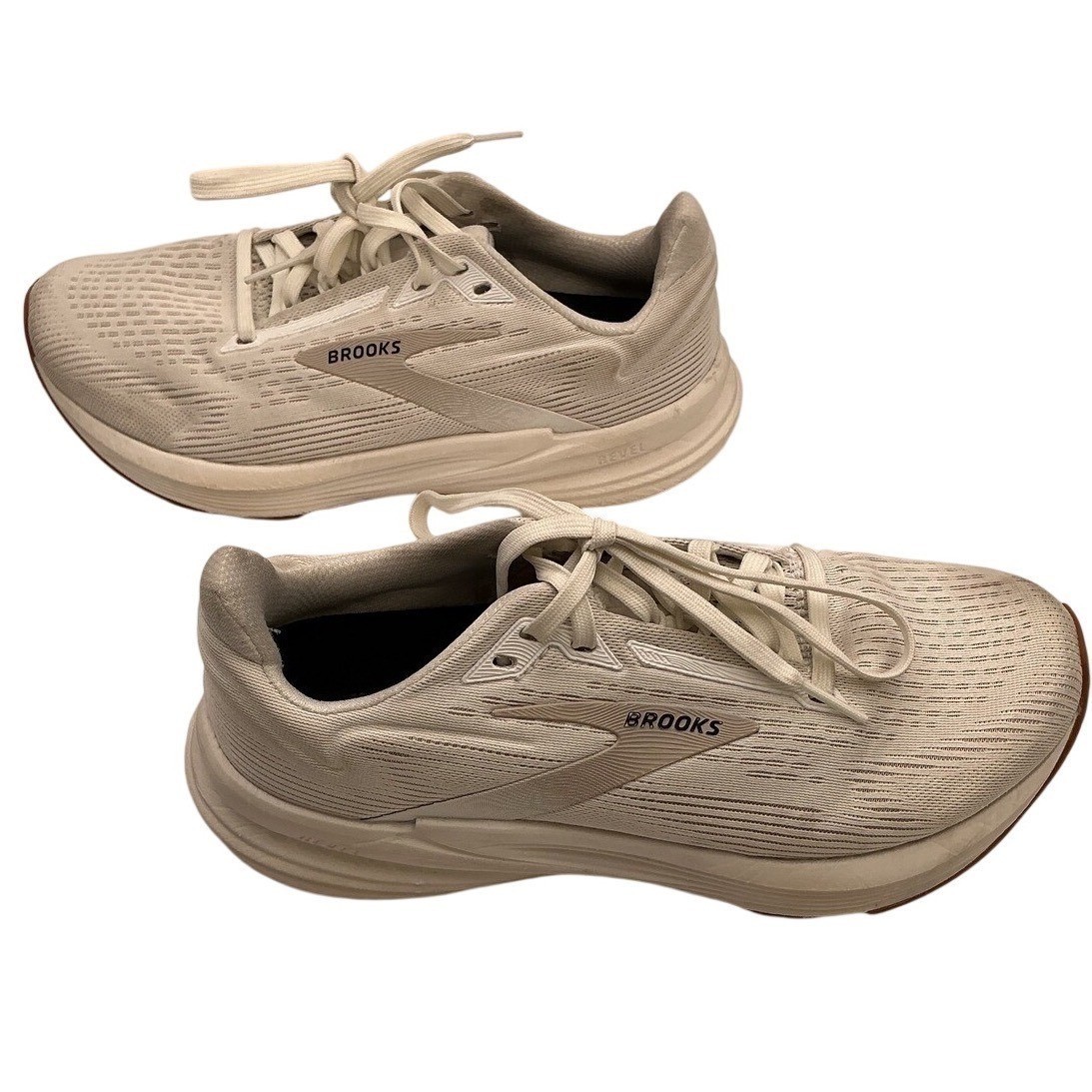 Brooks Revel Running Shoes Womens 7 White DNA Loft Athletic Sneakers