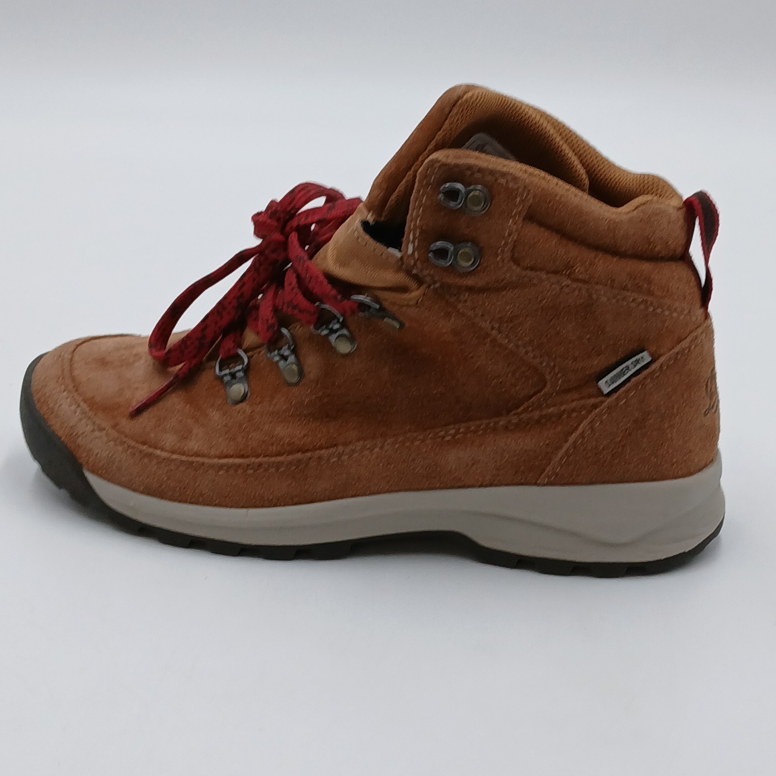 Danner Adrika Sienna Woman’s Brown Leather Suede Boots Size 7.5 Red Laces 30131