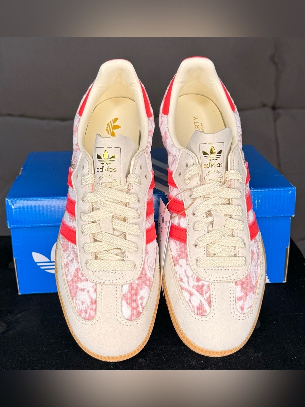 Adidas Samba OG Liberty London Floral Pink Women’s Size 7.5 JR8841 (162)
