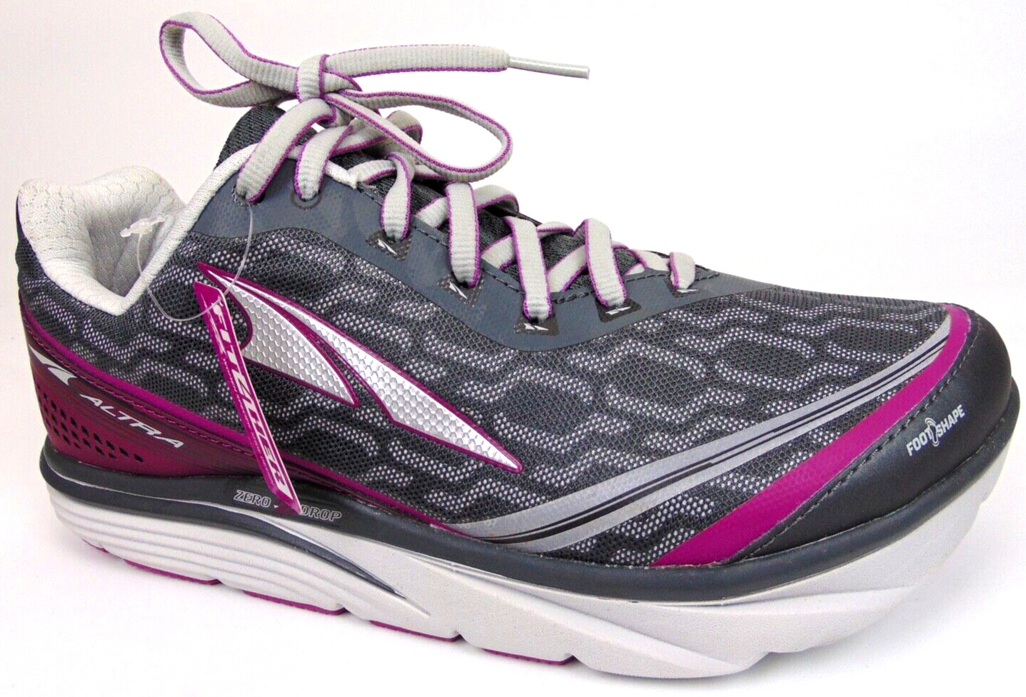 NEW! ALTRA Torin IQ Women’s Road Running Training Shoes, Size 7.0 M, Gray Purple