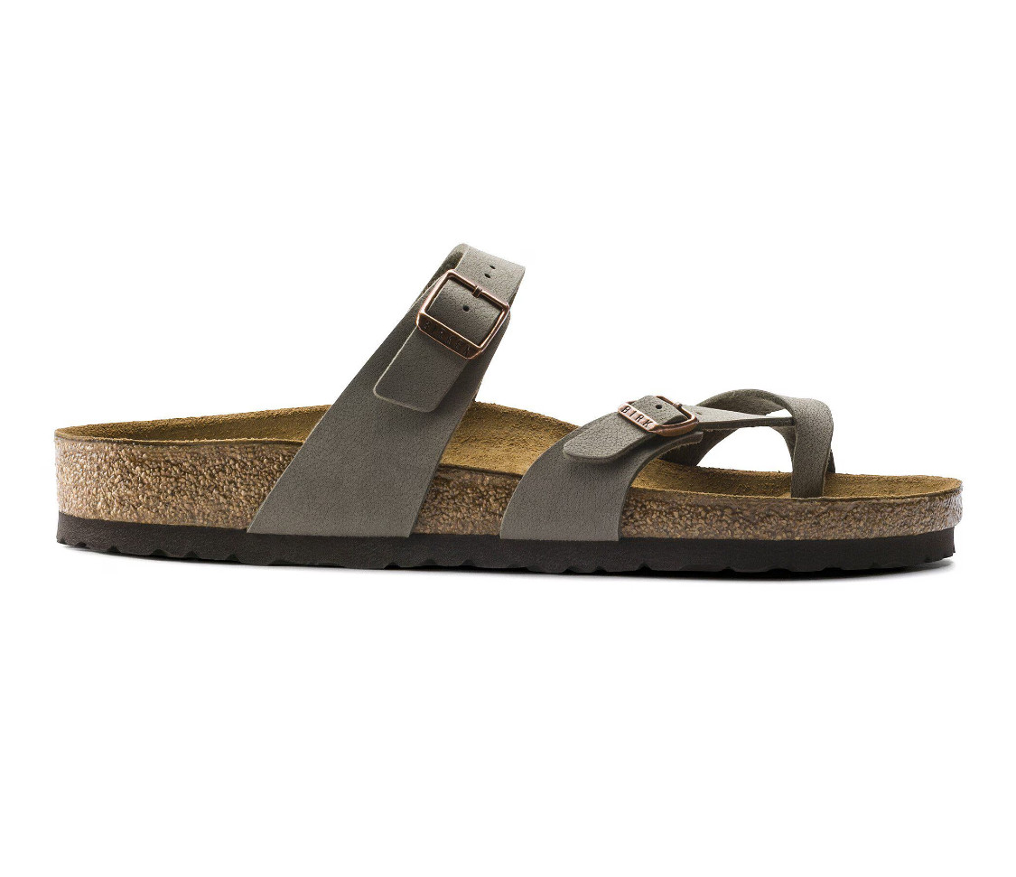 Birkenstock Mayari Stone Birko-Flor Women’s Toe Loop Sandals Regular EU 37-41