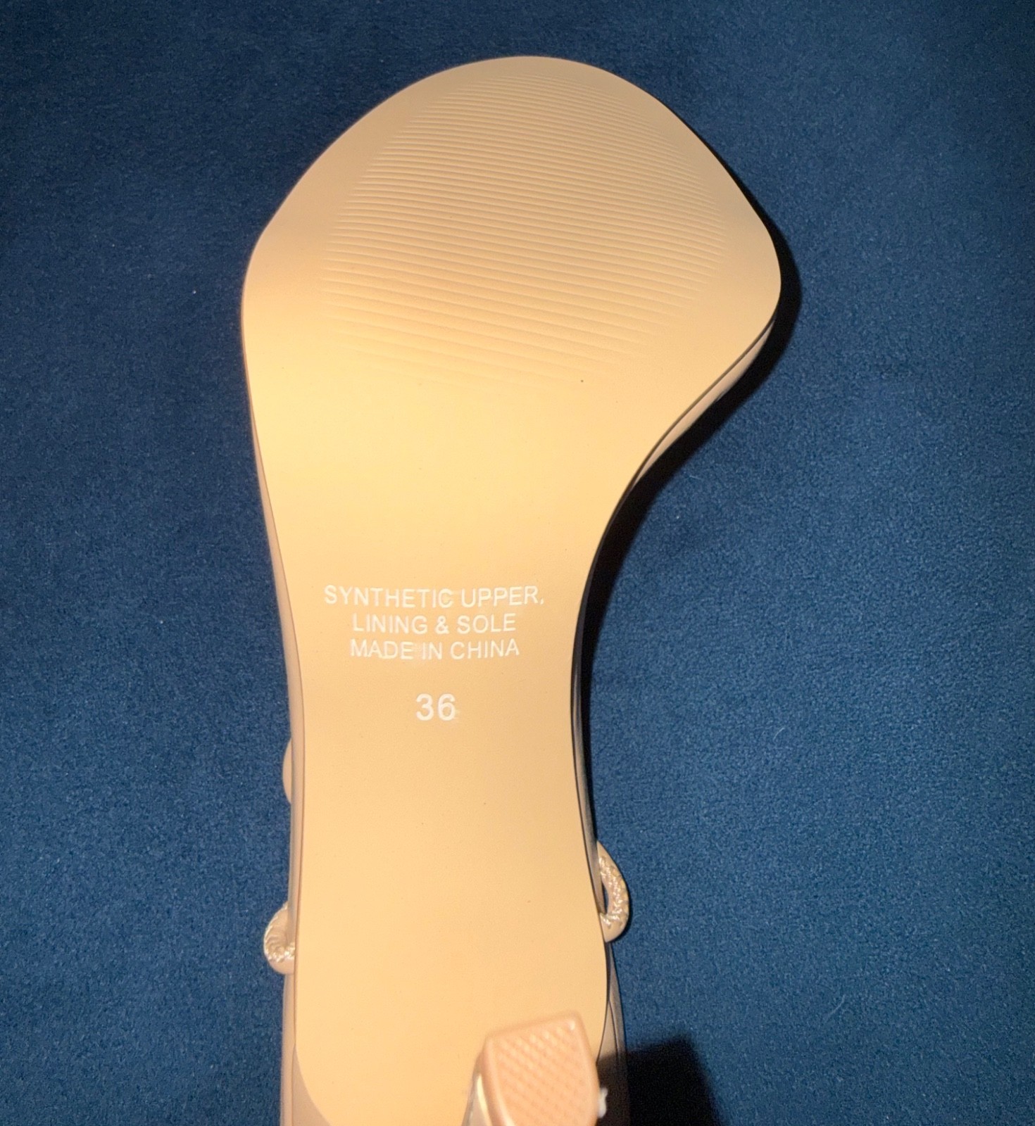 Covet Shoes Chloe Strappy Nude Heels. New with box. Never worn. Size 36.