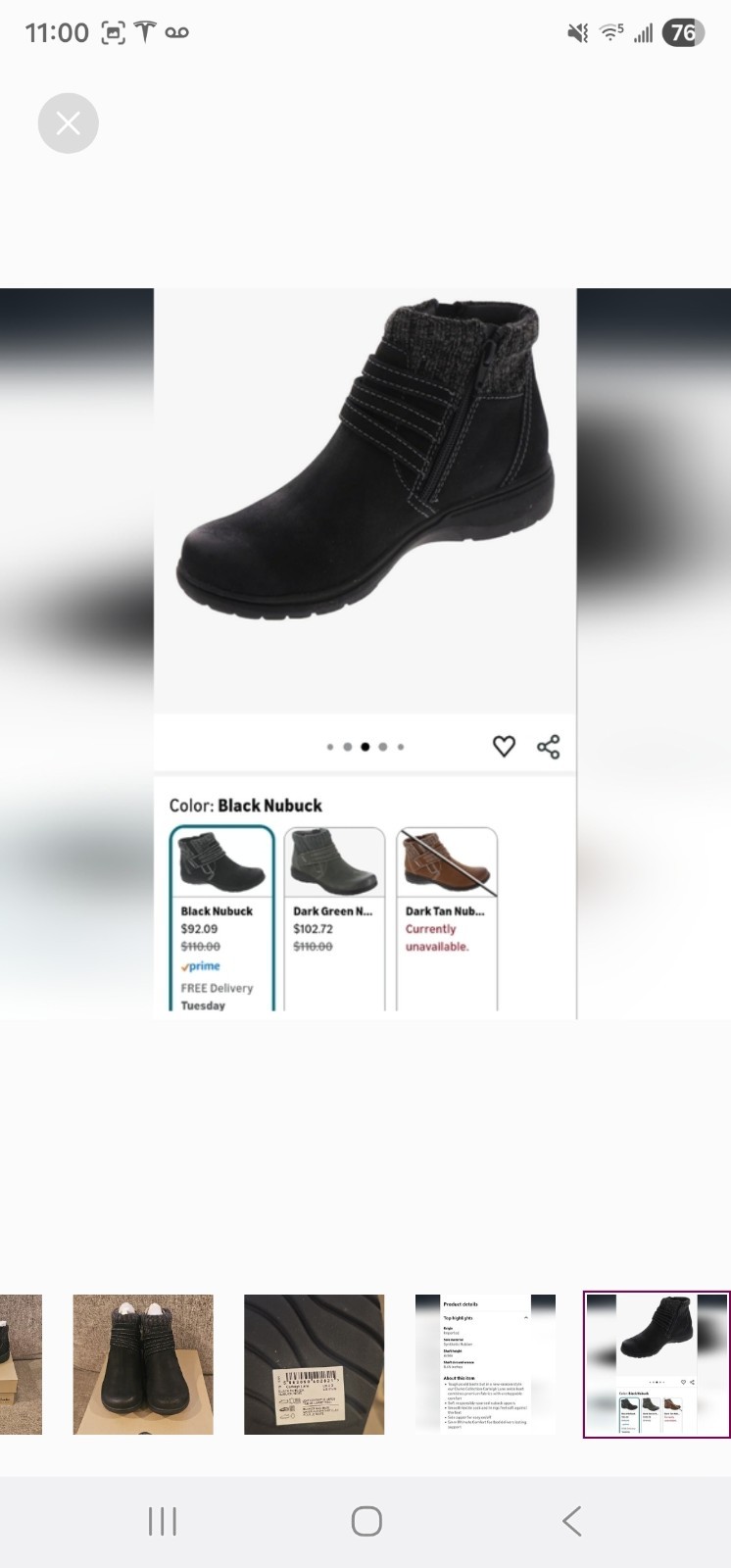 Clarks CARLEIGH booties