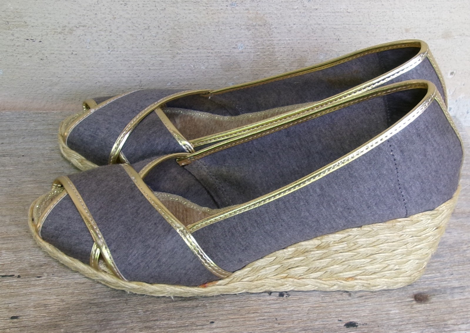 Lauren Ralph Lauren Cecilia II Espadrille Wedge Sandals 9B