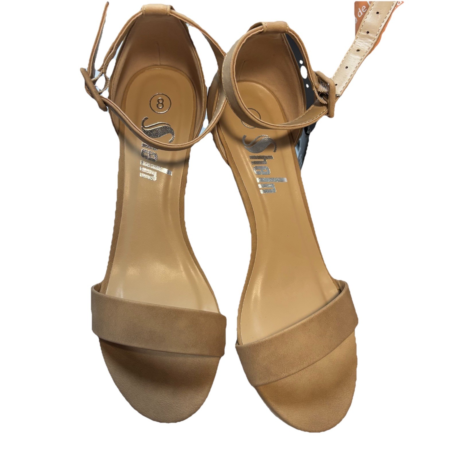 SHEIN Chunky Platform Heel Sz 8 Wide Comfort Business Party Formal Office