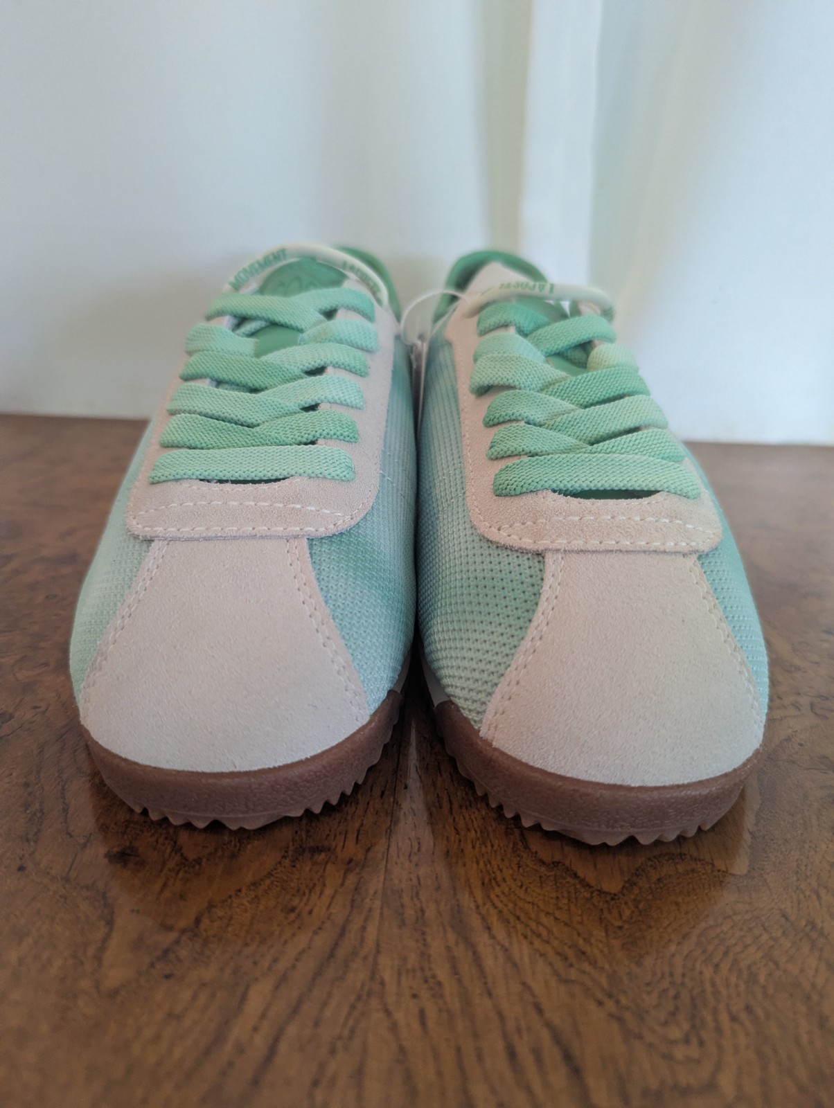 Lacoste x Free People Club-Low Sneakers Women’s Size 9.5 NEW IN BOX Mint Green