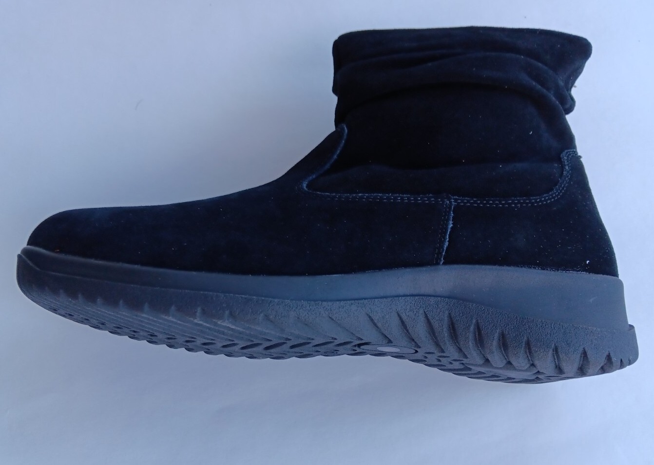 Wanderlust Waterproof 7.5 Women’s Black Leather Boston Slouch Lined Winter Boot