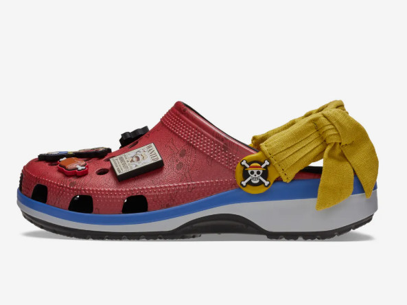 Crocs One Piece Luffy Classic Clog Unisex Casual Sandals Lifestyle Slipper NWT