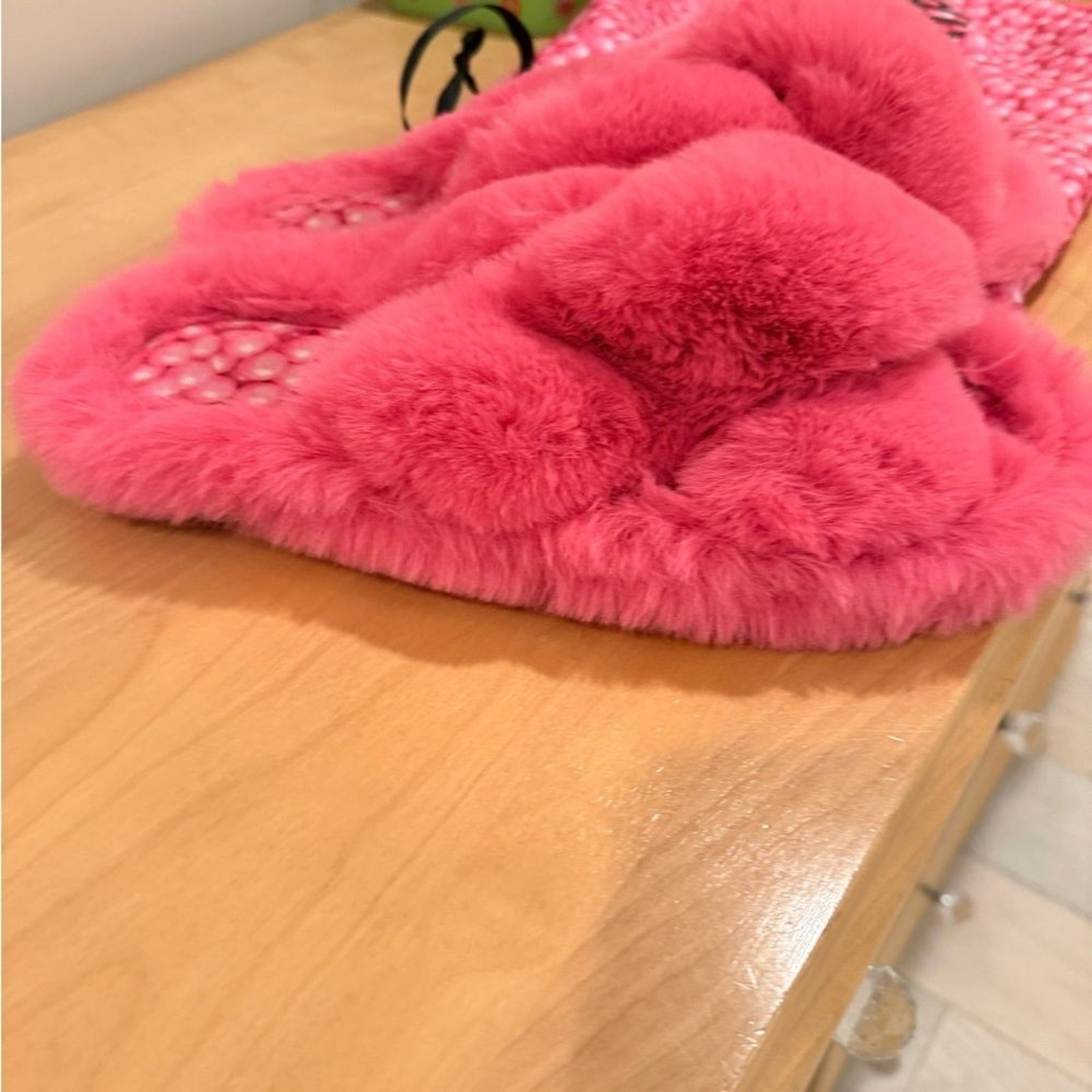 Apparis x By Robin Blair Pink Slippers