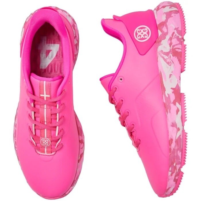 G/FORE GFORE MG4+ Limited Solid Golf Shoe Sneaker ⛳️ LADIES 7.5 ⛳️ Pink Camo