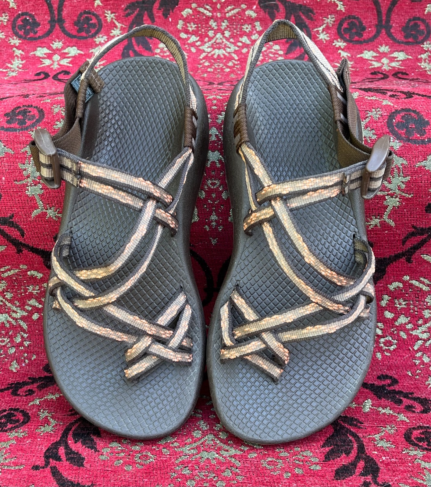 Women’s Chaco ZX2 Vibram Yampa Blossom Sport Sandals Toe Loop- Size W8