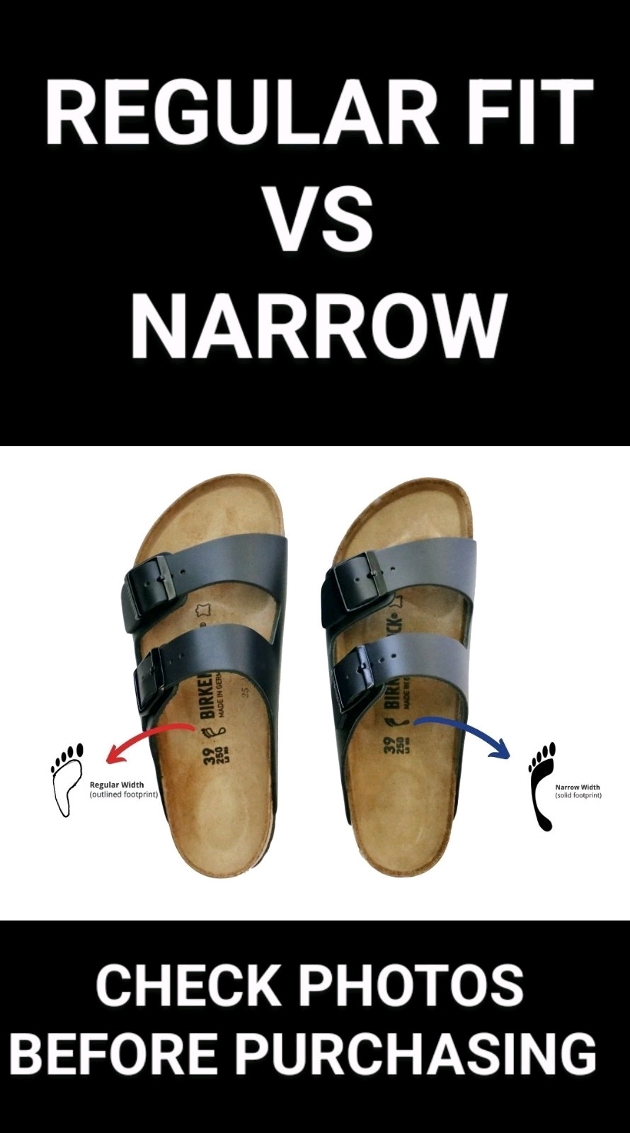 BIRKENSTOCK ARIZONA SLIDE SANDAL METALLIC SILVER Women’s 38 7-7.5 $118 NEW!