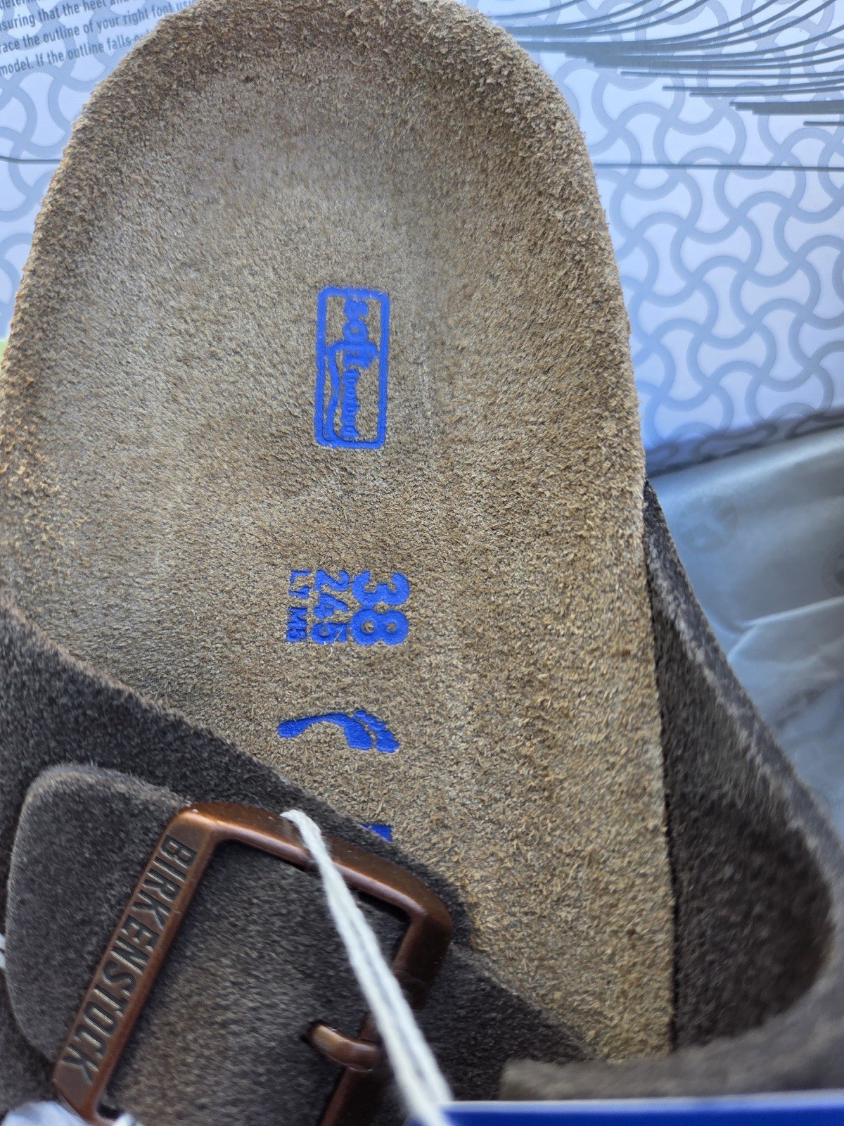 Birkenstock Arizona Mocha Soft Footbed Suede Leather Sandal Women’s shoes