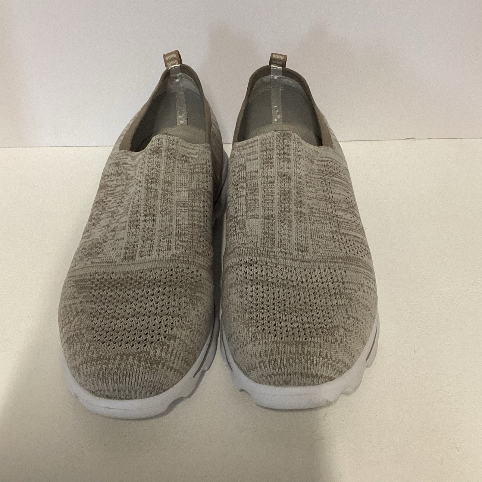 PROPET WAT024 Travel Active Stretch Women’s Comfort Slipon in Taupe Medium US 11