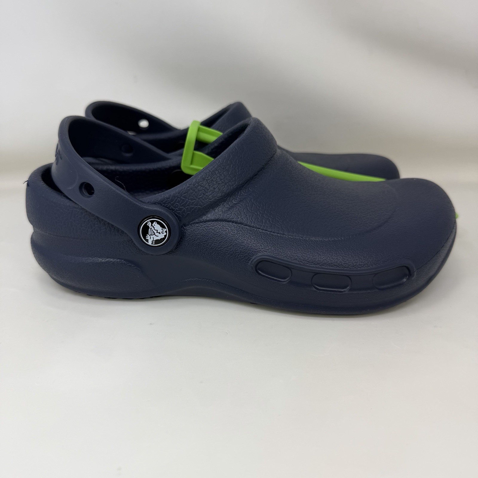Crocs At Work Bistro Slip Resistant Clogs Shoes Blue Women’s Size 6