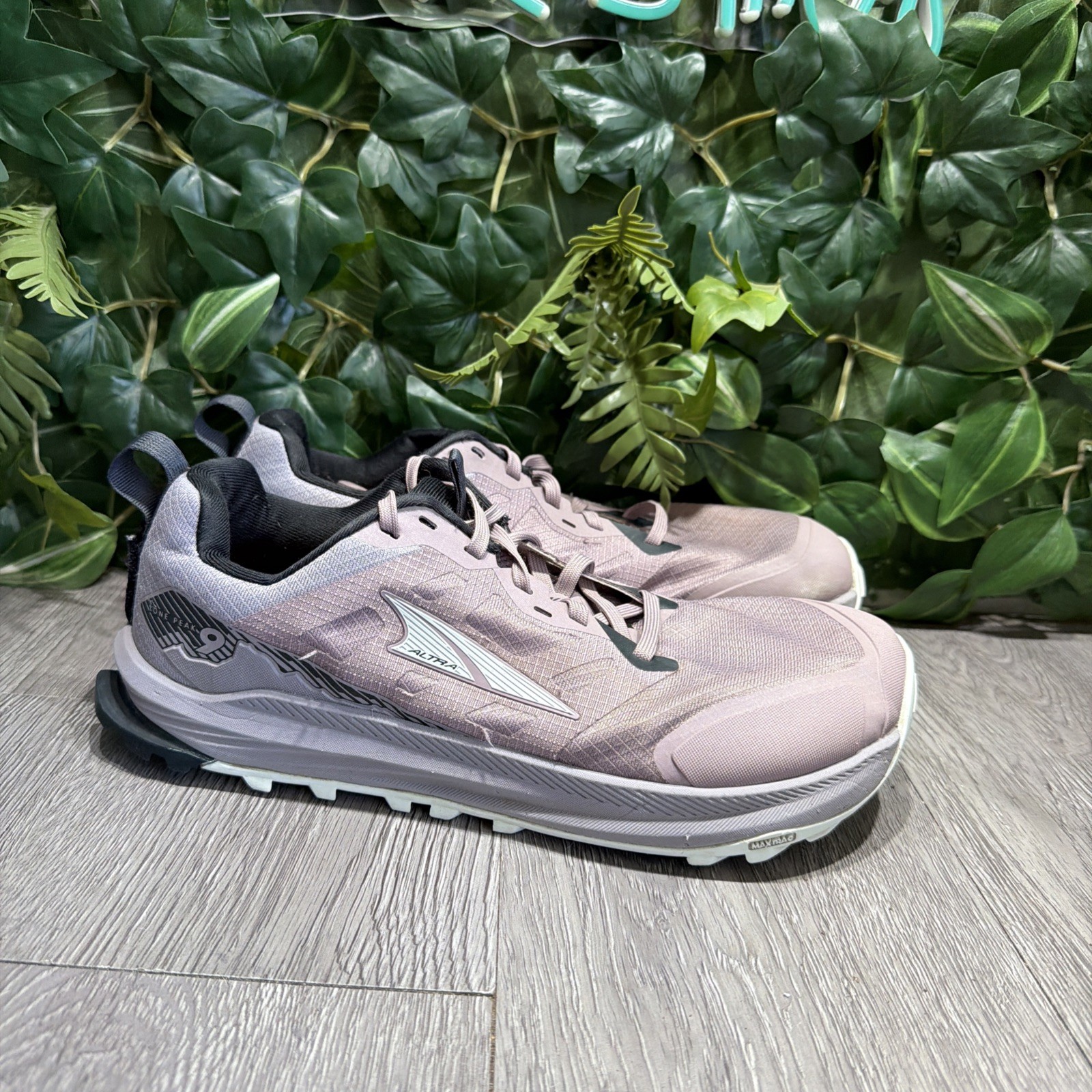 Altra Lone Peak 9 Purple Trail Shoes AL0A85PR550 Women’s Size 10