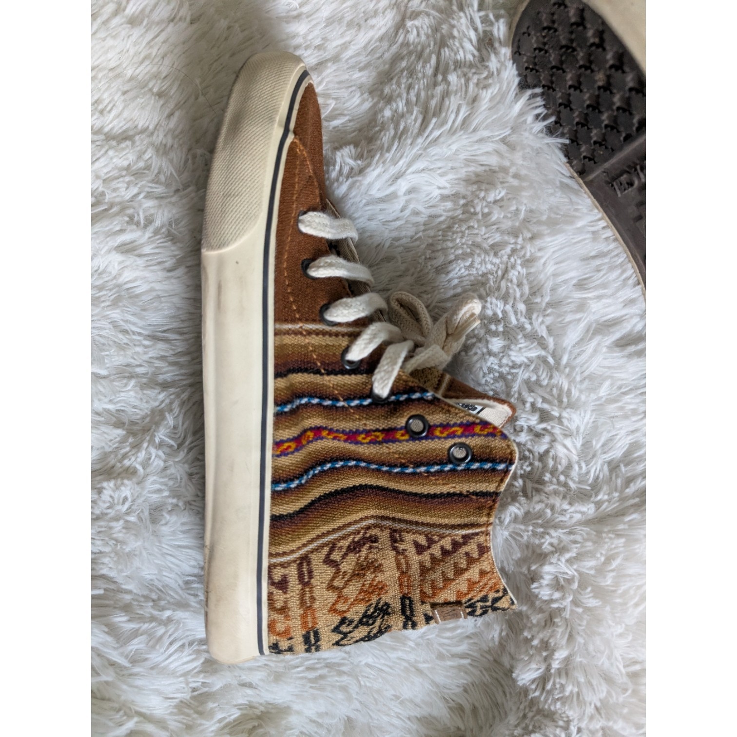 Mipacha Clasico Alto Llama Brown Aztec Inca Unisex Women 8.5 Men 7