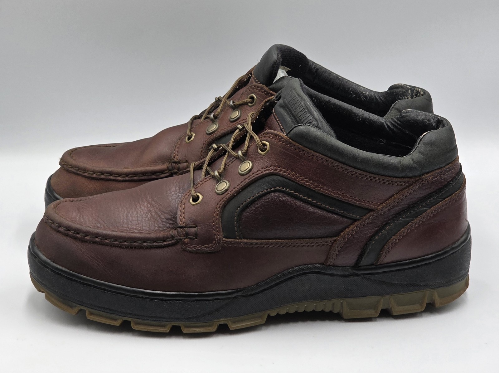 STREETCARS Women’s Leather Lace-Up Brown Ankle Boots Shoes Size 10.5