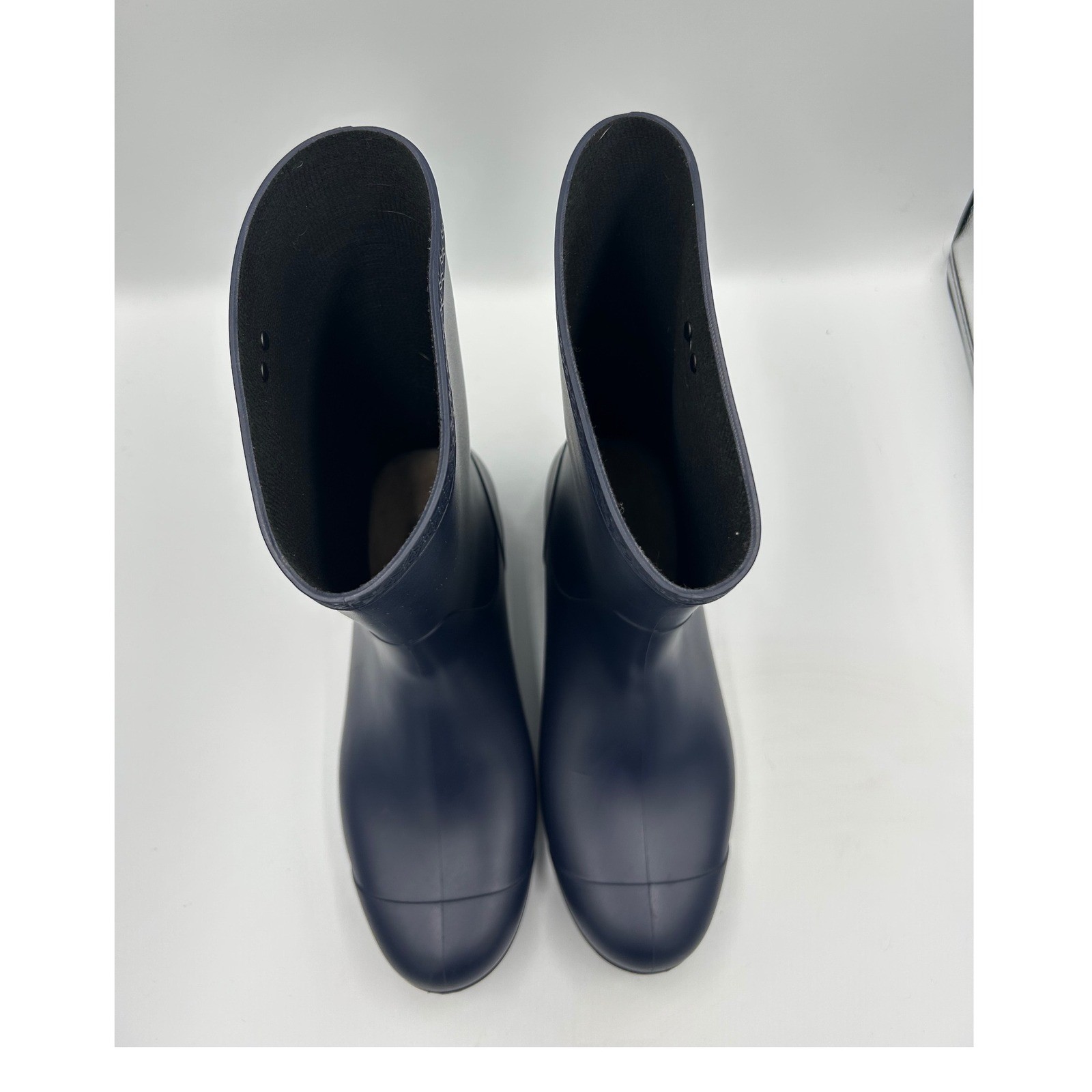 UGG Shaye Navy Blue Rubber Waterproof fur lined boots