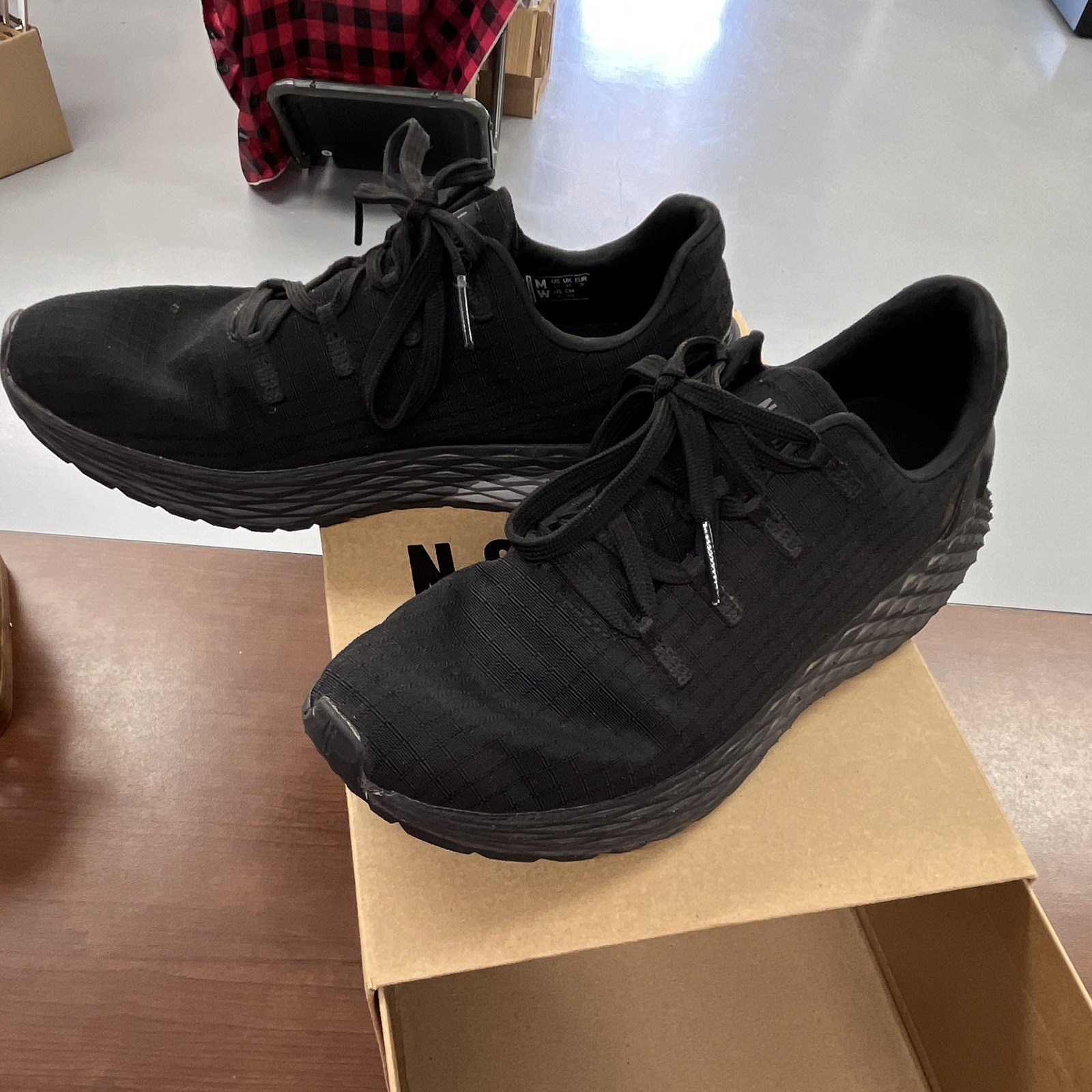 NOBULL Ripstop Runner Women’s Black Ripstop Lace-Up Low Top Running Shoes