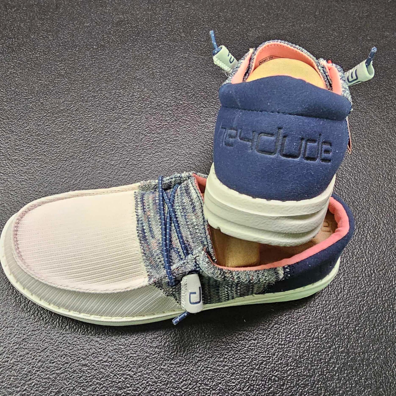 Hey Dude Women’s Wendy Sox Funk Navy Shoes NIB! 2022