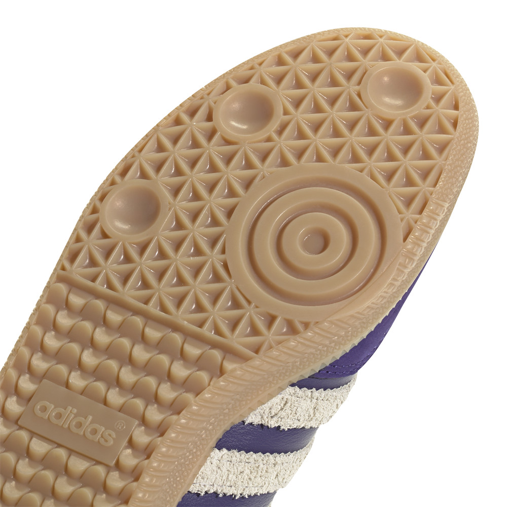 adidas Samba Og Lace Up Womens Purple Sneakers Casual Shoes JI2736