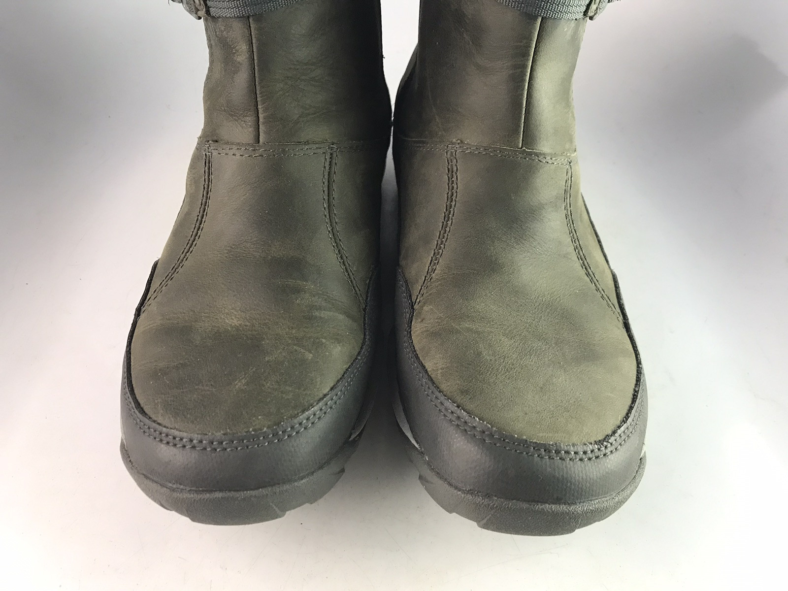 Merrell Women’s Murren Strap Waterproof Snow Boot Pewter Gray Sz 9.5 US