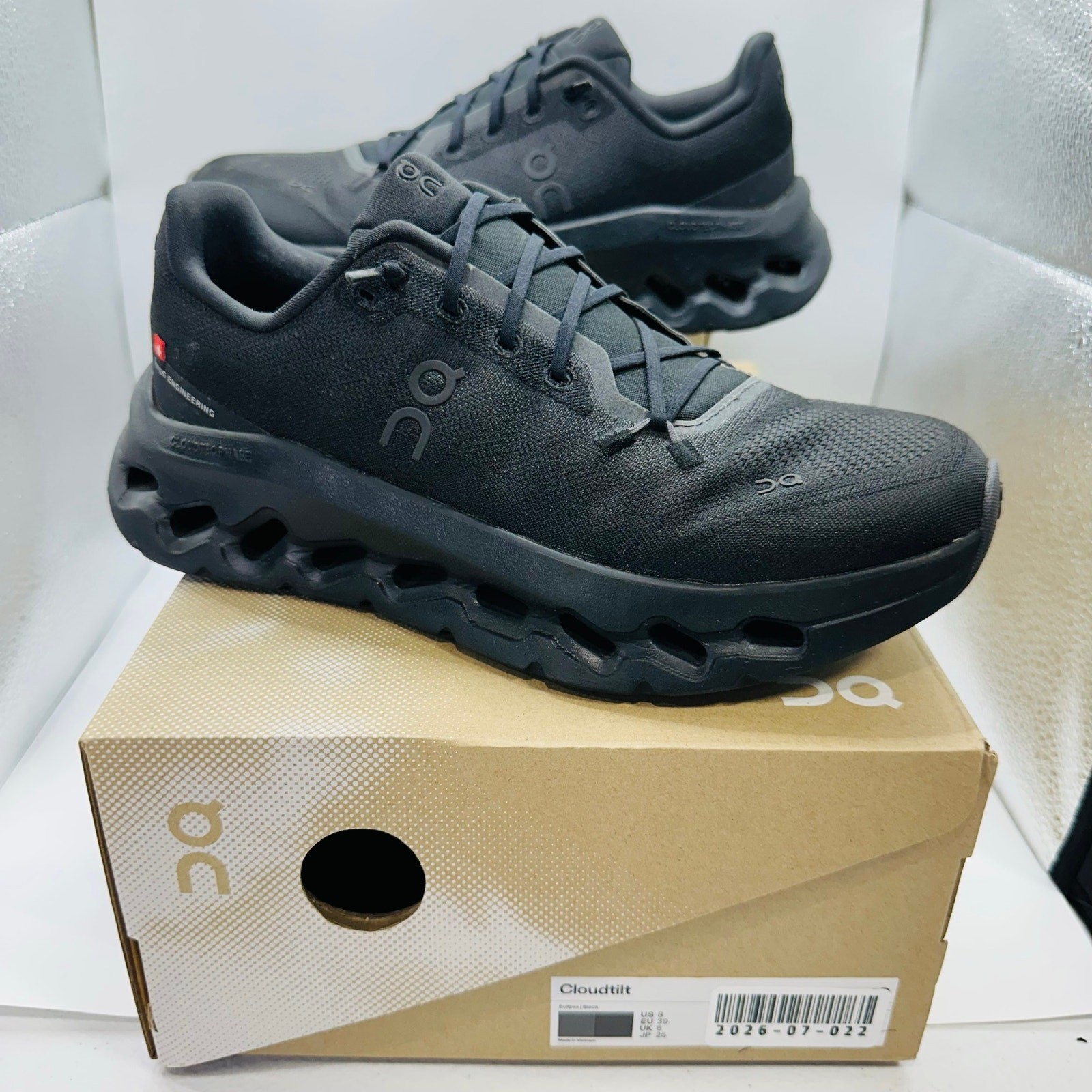 On Running Cloudtilt Sneaker ‘Eclipse Black’ Running Shoes | Women’s Size 7.5
