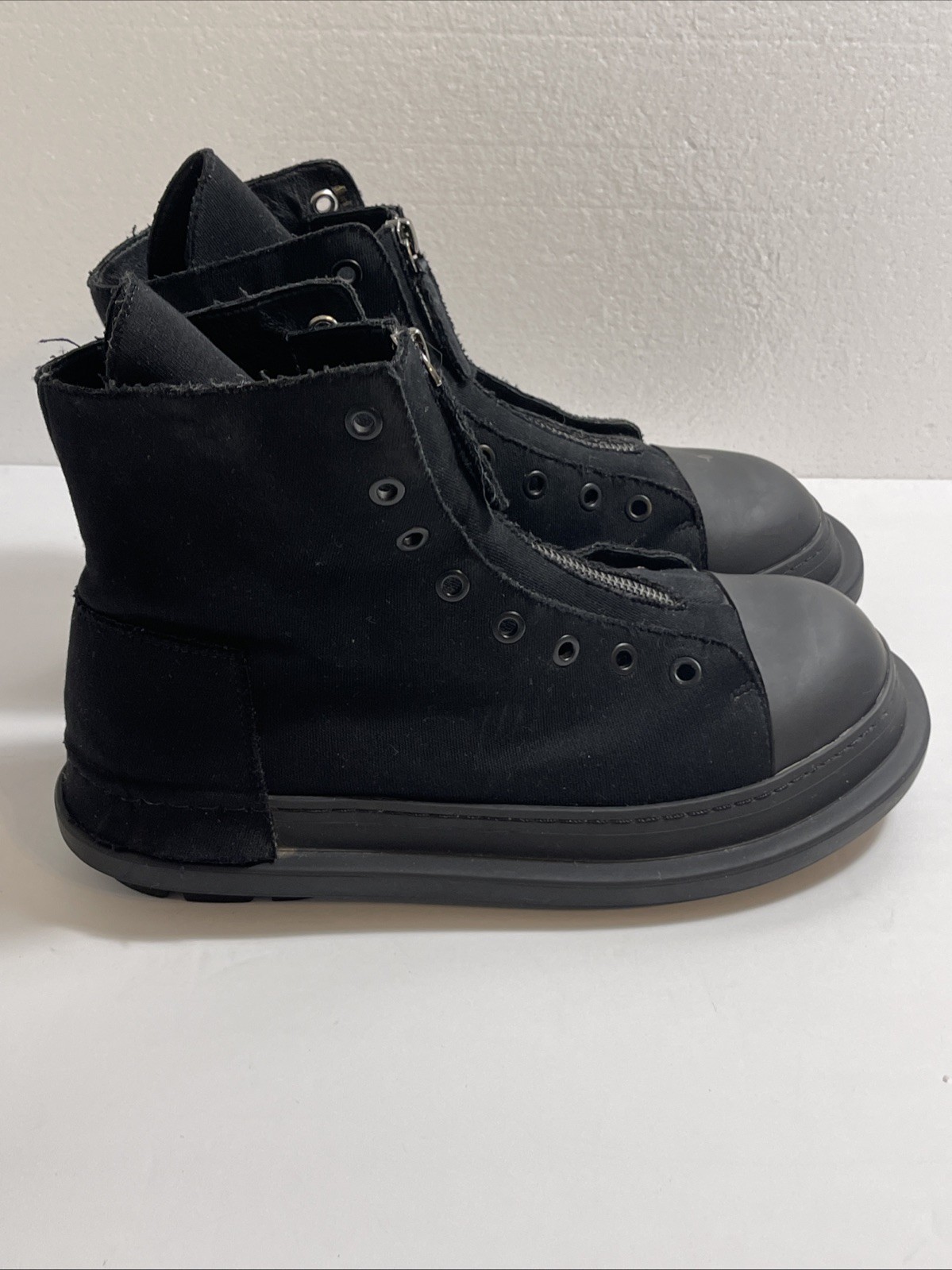 Rundholz Black Label Sneakers Womens 39 High Top Shoes Black US 9 Avant Garde