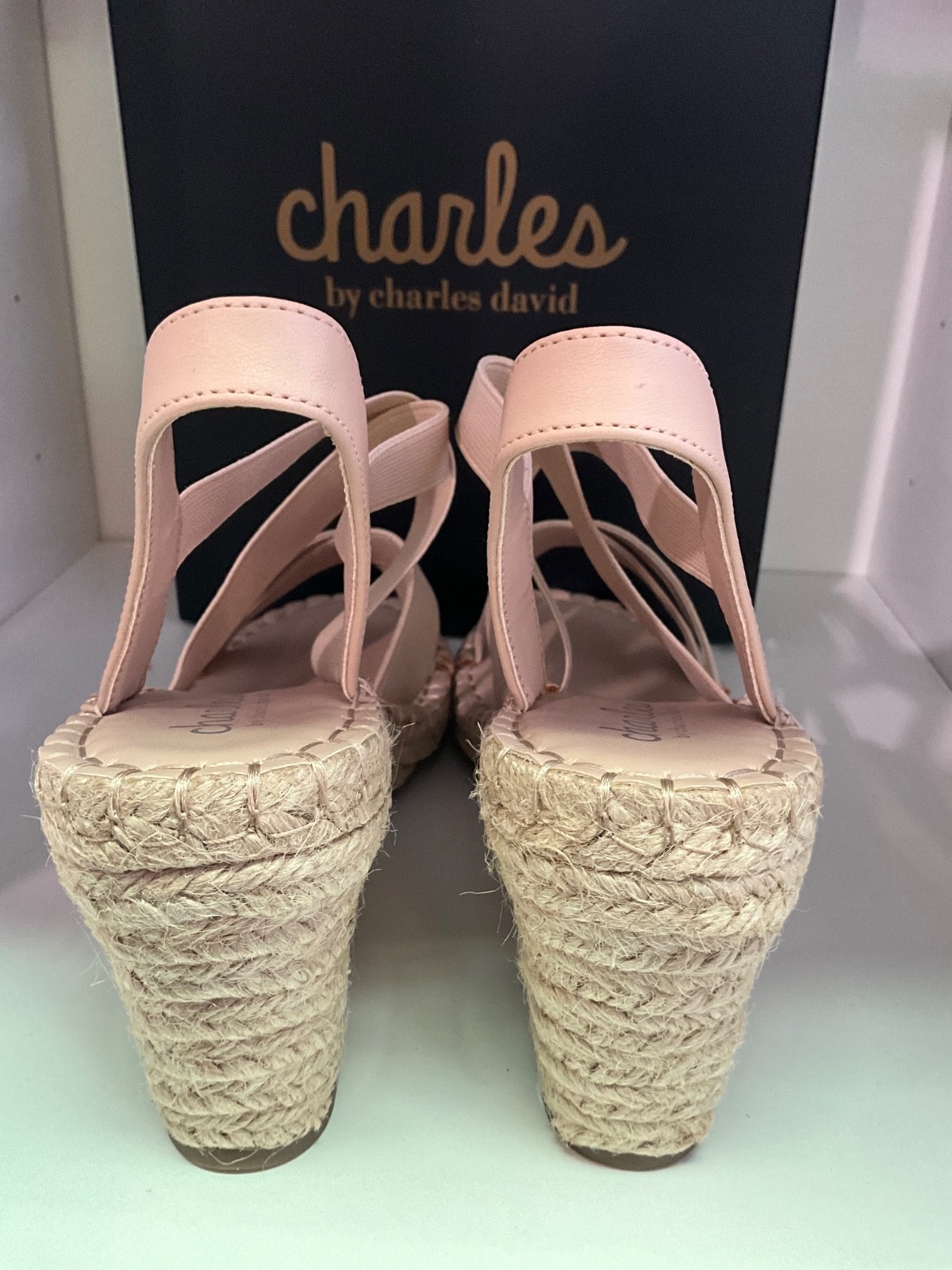 Charles by Charles David Beige Elastic Nick 9.5