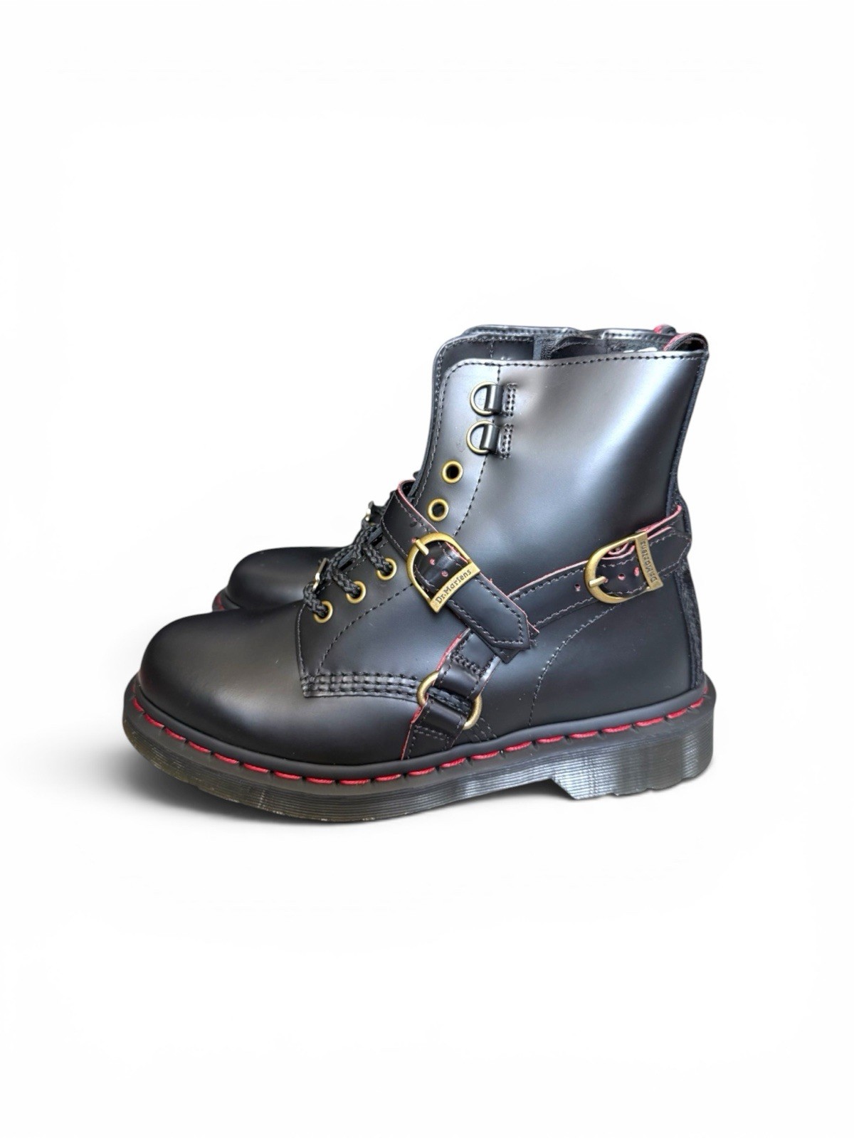 DR Martens 1460 YEAR OF THE HORSE Smooth & Hair On Leather Lace Up Boots