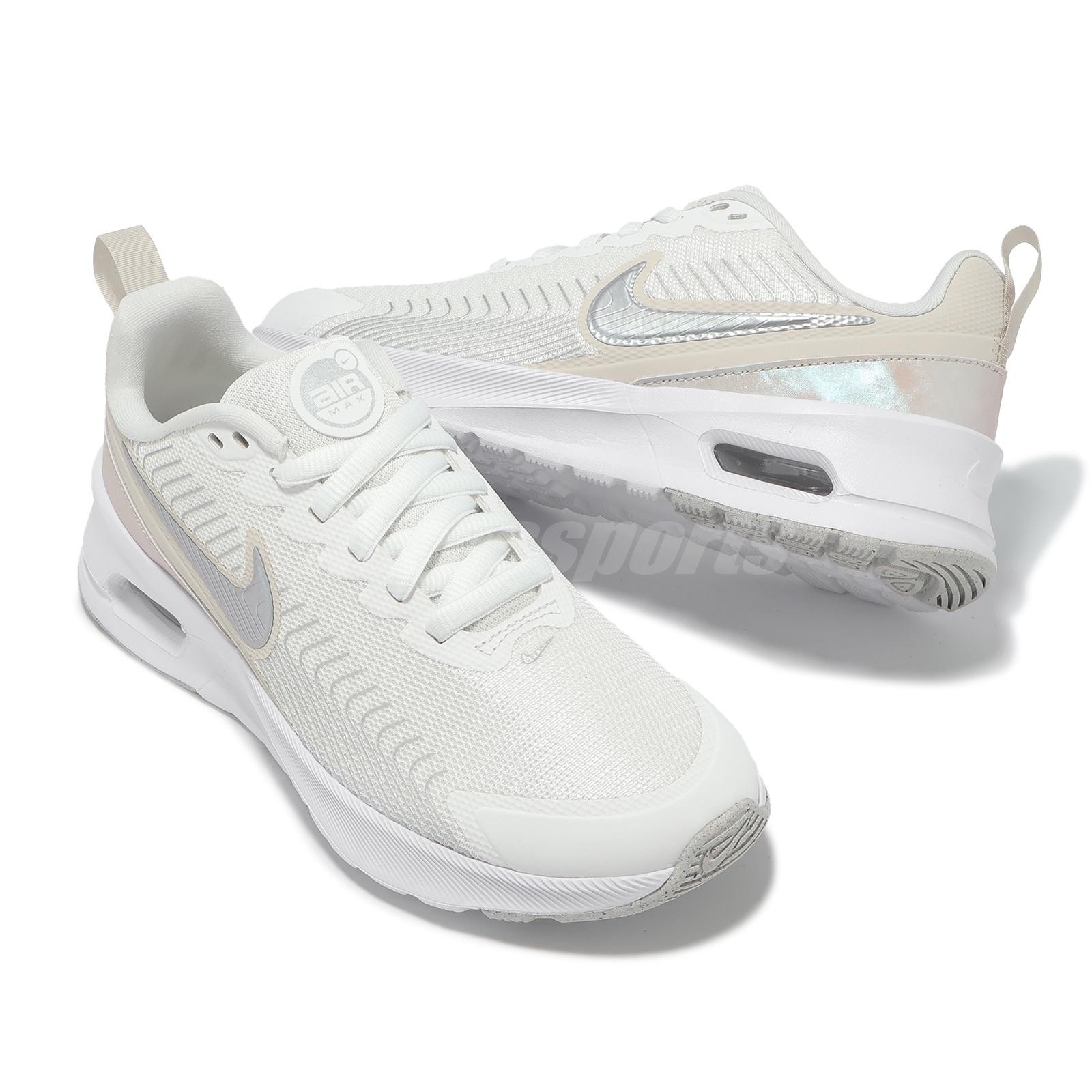 Nike Wmns Air Max Nuaxis SE Summit White Metallic Silver Women Casual IB4341-100