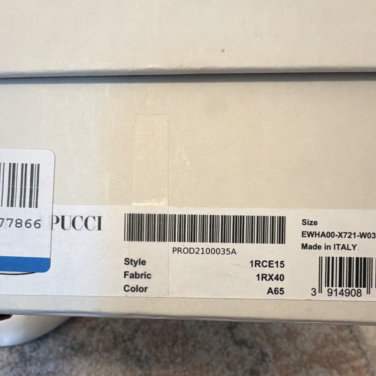 NIB Emilio Pucci Ivory Satin Crystal Jeweled Ankle Strap Pointed Flats Size 37