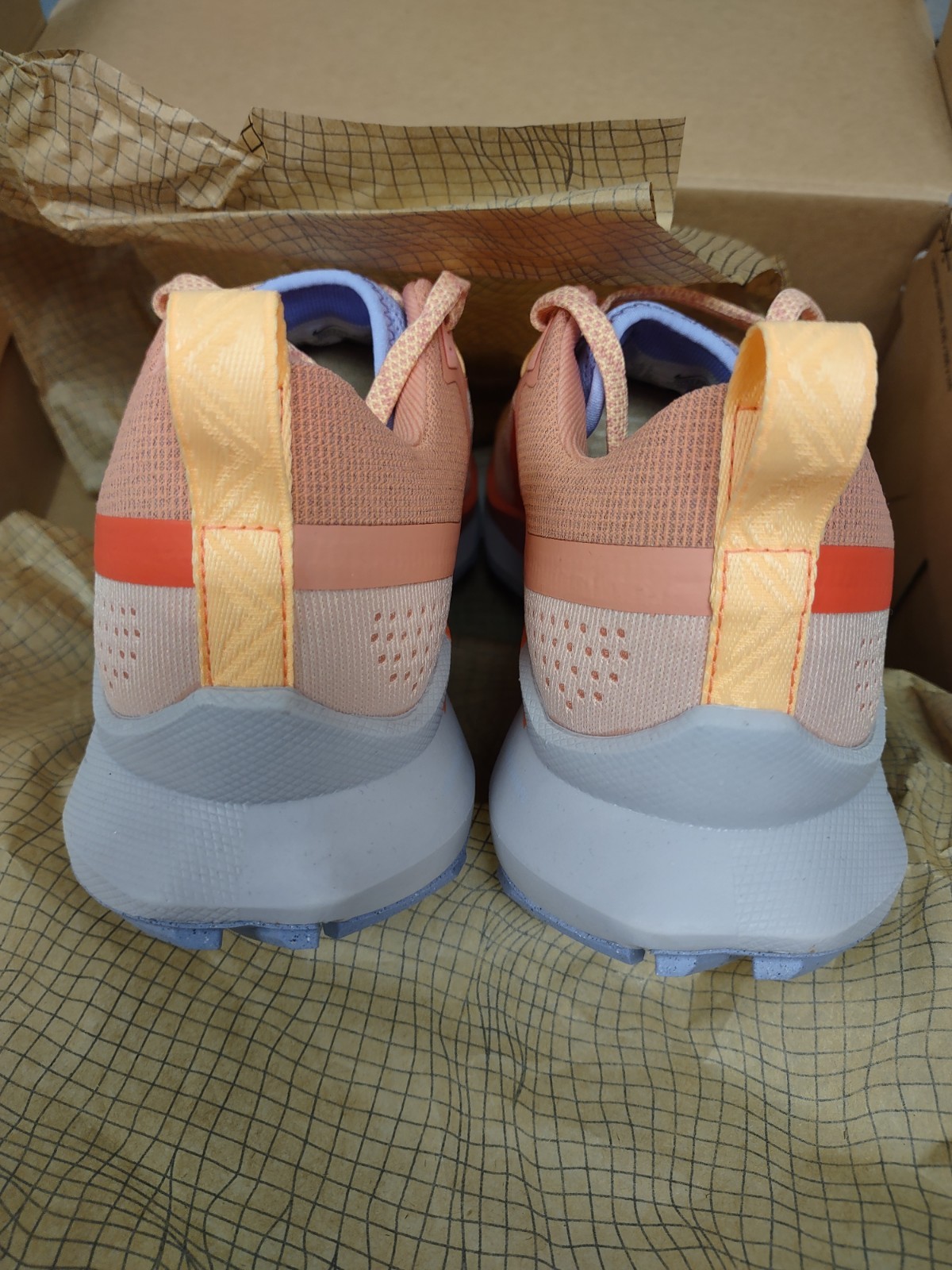 Nike React Pegasus Trail 4 Women’s Size 8.5 Arctic Orange Purple DJ6159-800 NEW