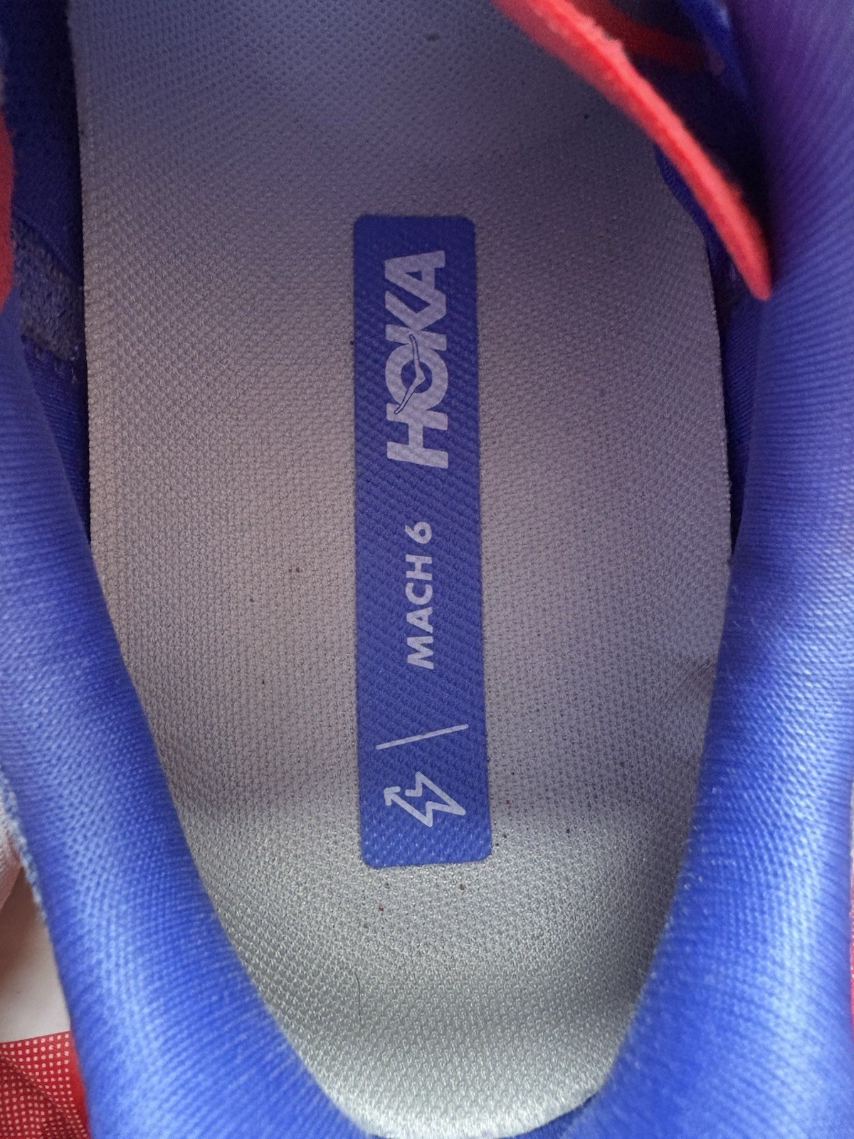 Hoka One One Mach 6 Running Shoes Mirage/Stellar Blue Women’s 10B 1147810-MLL
