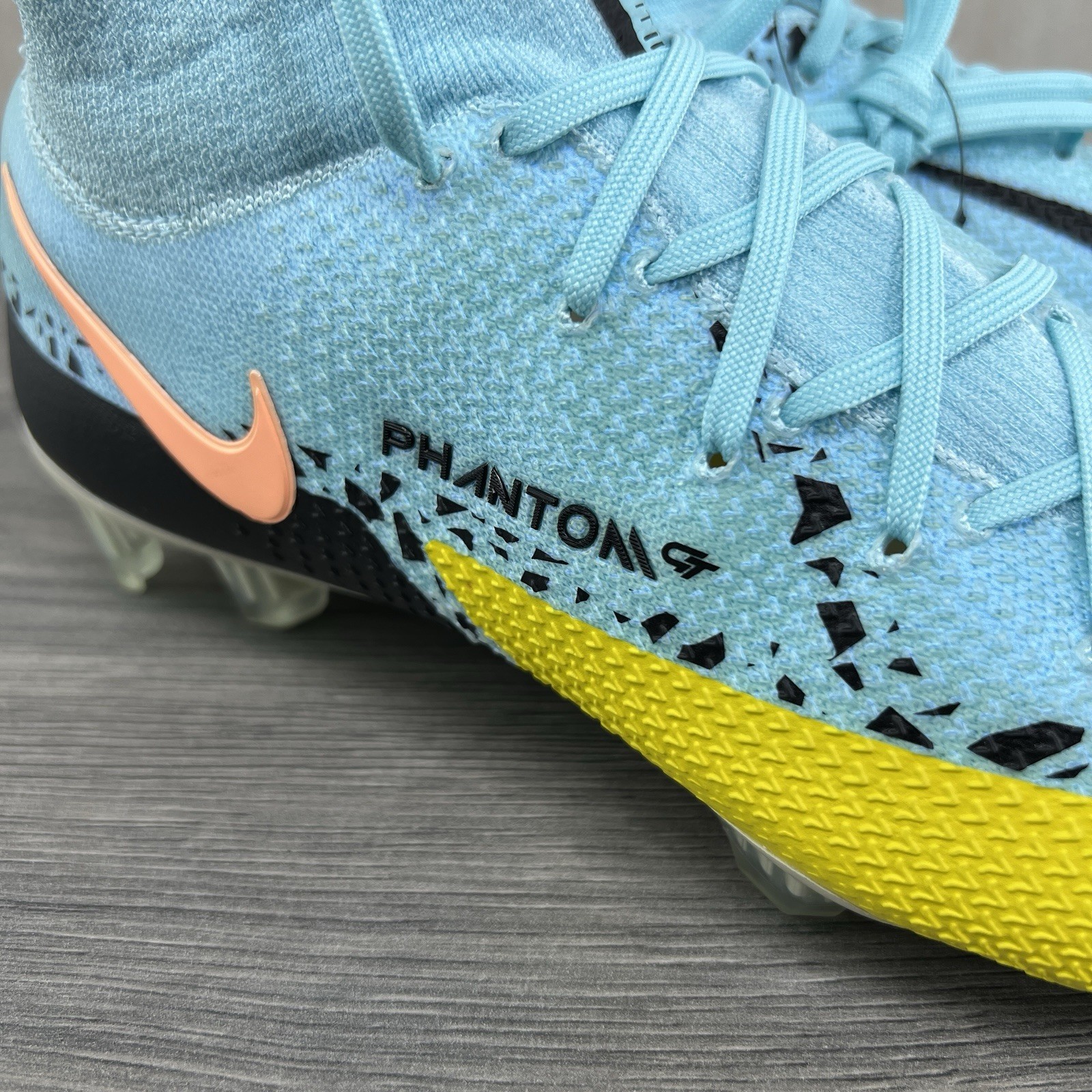 Nike Phantom GT2 Elite DF FG 6 Mens Sz 7.5 Womens Lucent Glacier Soccer Cleats