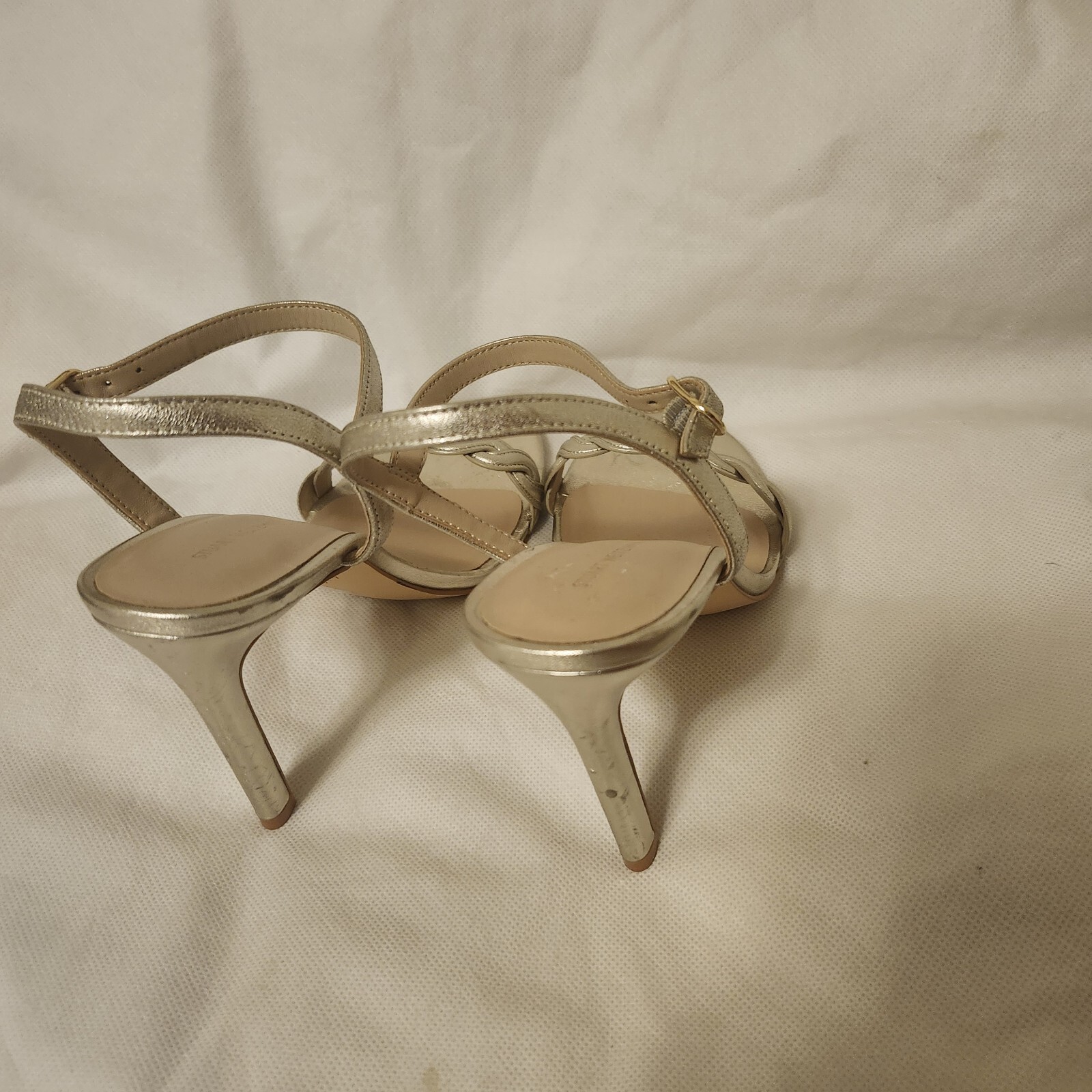 Stuart Weitzman Dancer Twistie 100 Leather Sandal Women’s Size 9B New