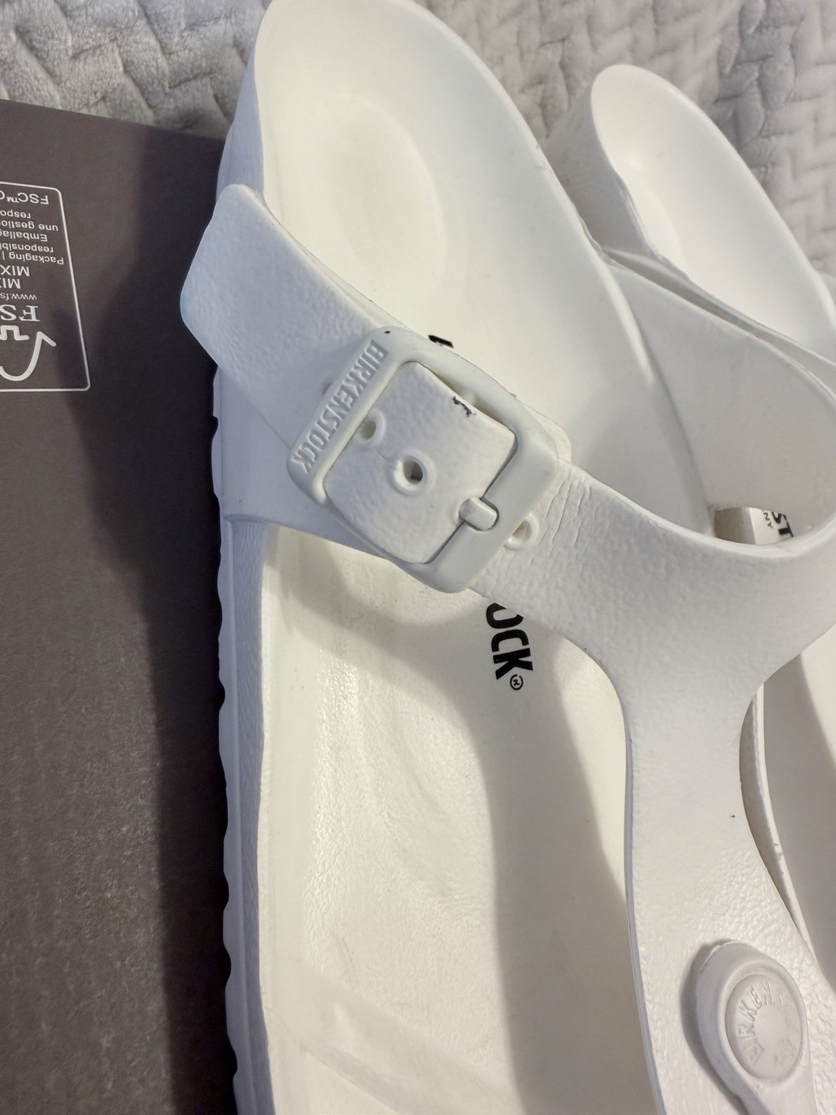 BIRKENSTOCK Gizeh EVA WATERPROOF EU 41 US 10 Regular Fit 0128221