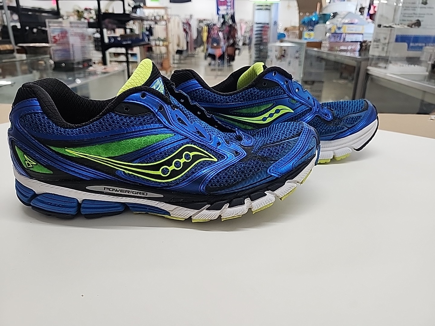 Saucony Guide 8 Blue Running Shoes 8mm Offset Athletic Tennis Shoes Sz 10