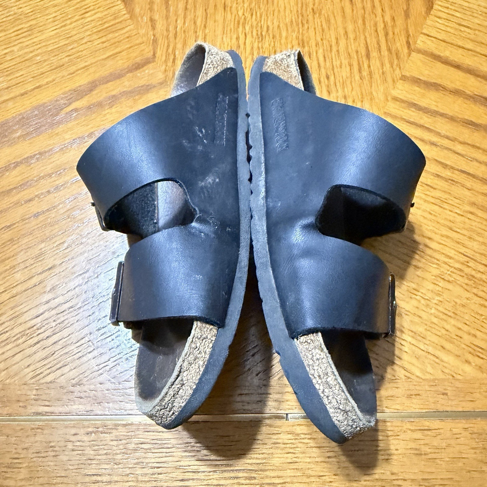 2000s Vintage Birkenstock Arizona Streetwear y2k Black Sandals