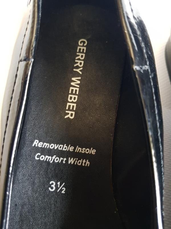 Women Gerry Weber heels black synthetic leather 35