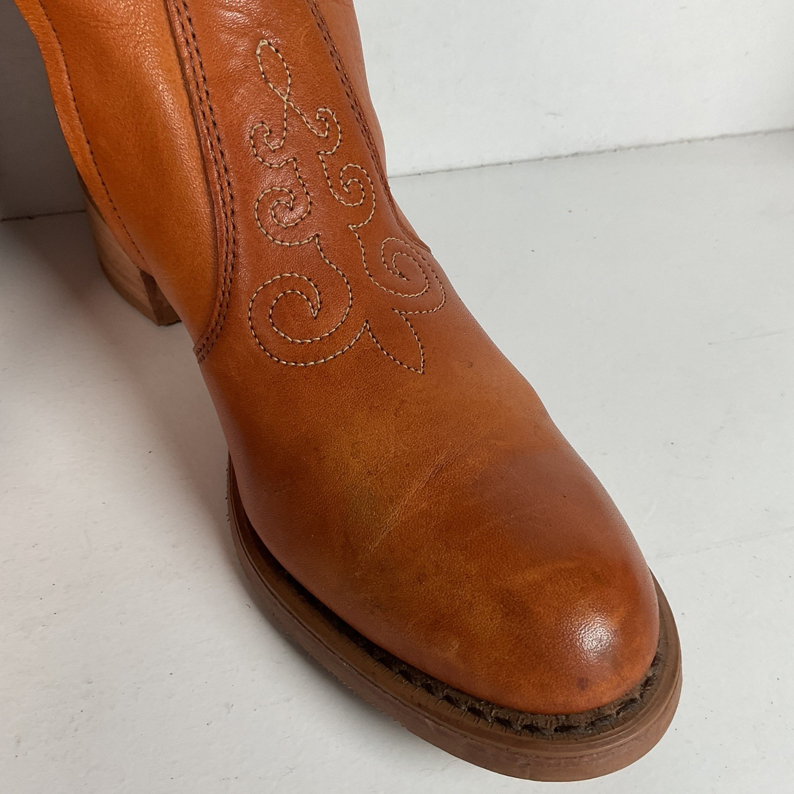 Vintage Wrangler Campus Boots | Platform | 1970s | USA Made | Women’s 7 N