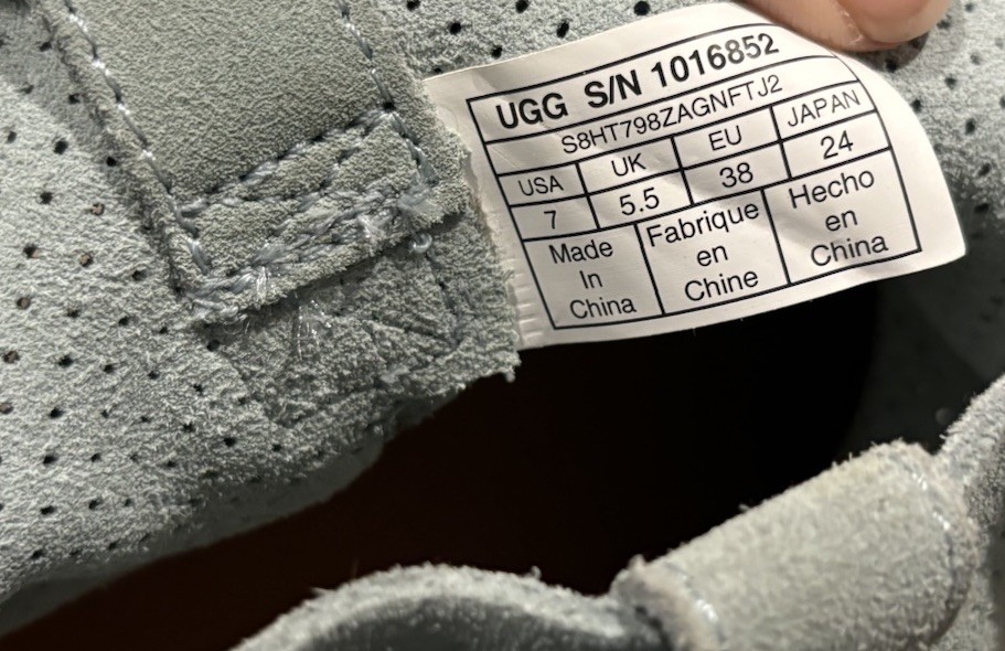 UGG Classic Boots | Womens 7 | Unlined Mini Perf Suede 1016852 Light Blue